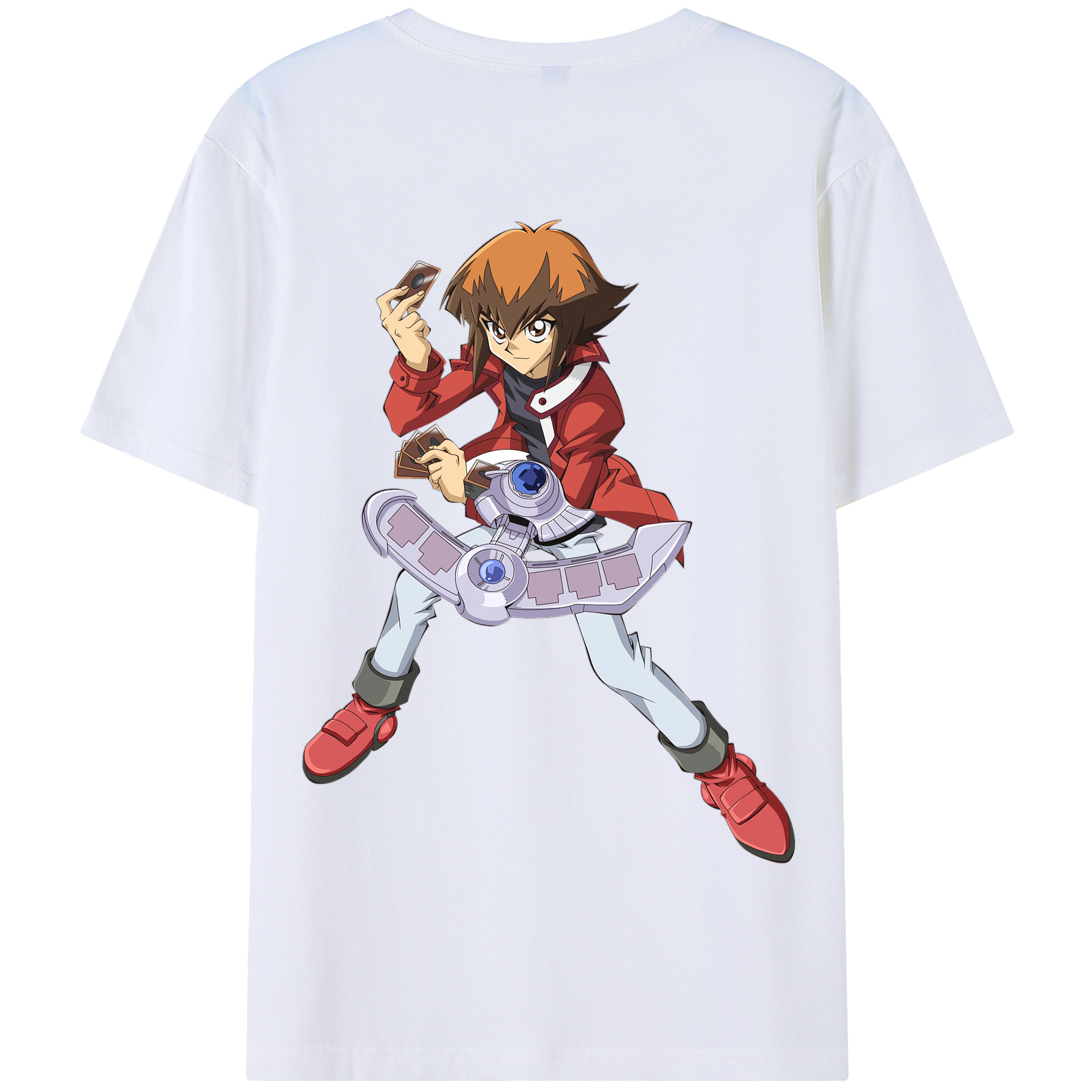 （画像用） 遊☆戯☆王 Yu-Gi-Oh! 綿100％半袖Tシャツ（背面プリント）