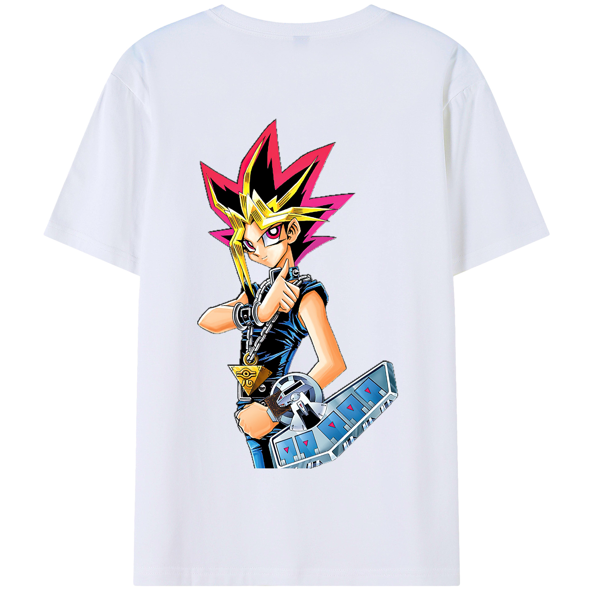 遊☆戯☆王 Yu-Gi-Oh! 綿100％半袖Tシャツ（背面プリント）