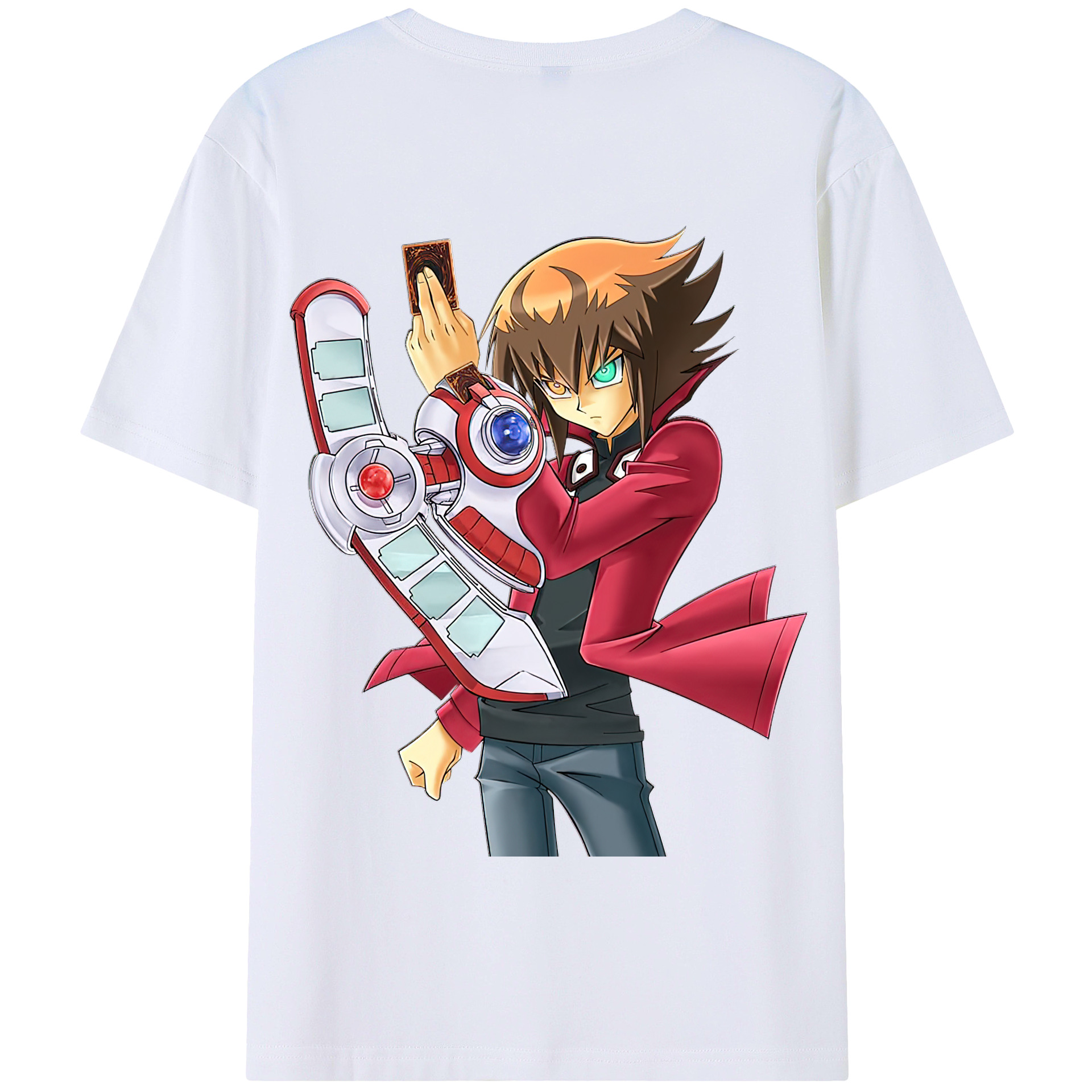 遊☆戯☆王 Yu-Gi-Oh! 綿100％半袖Tシャツ（背面プリント）
