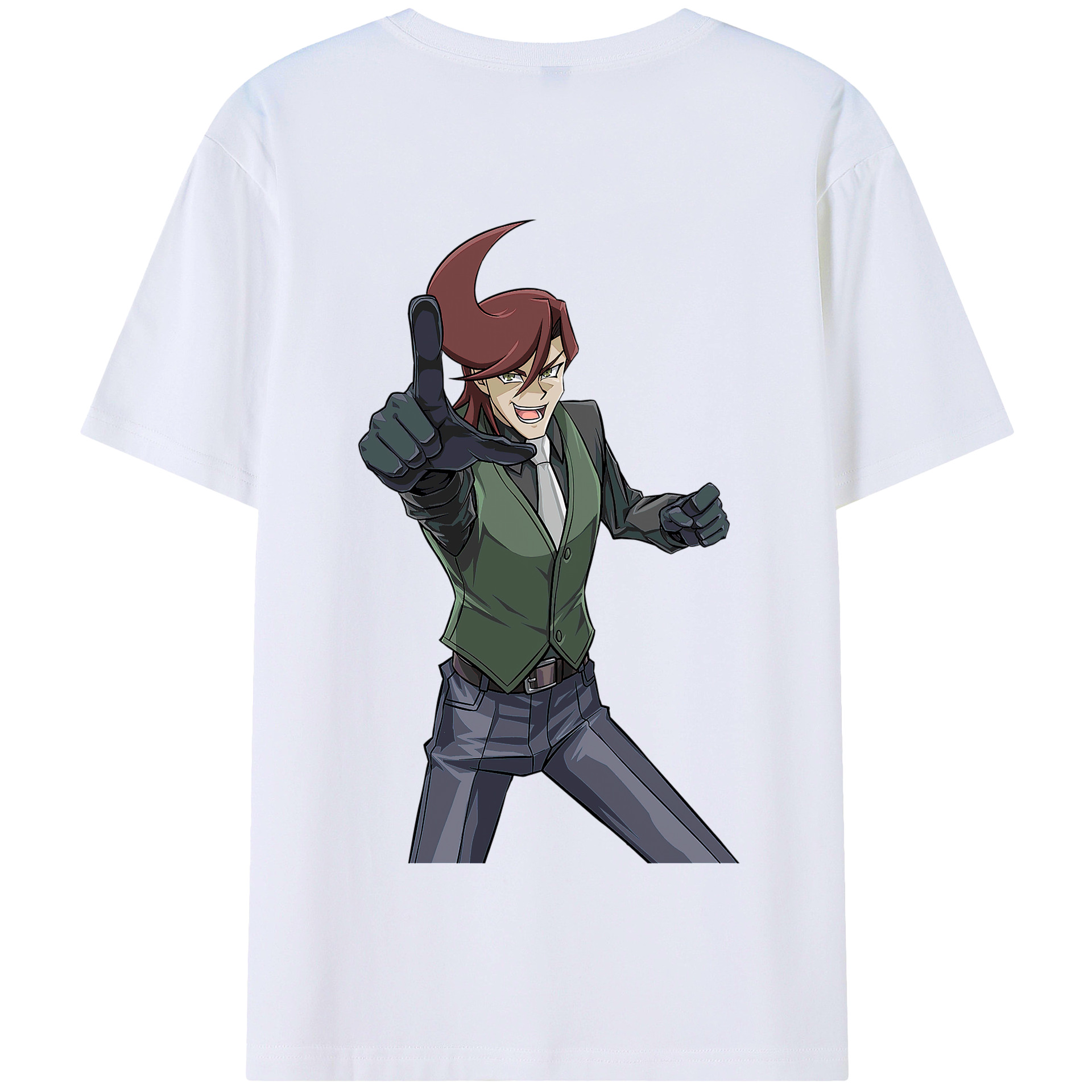 遊☆戯☆王 Yu-Gi-Oh! 綿100%半袖Tシャツ(背面プリント) 遊☆戯☆王 Yu-Gi-Oh! 綿100%半袖Tシャツ(背面プリント)