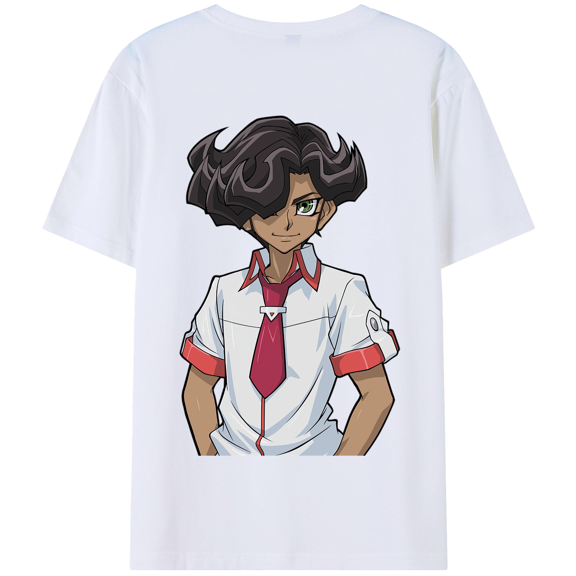 遊☆戯☆王 Yu-Gi-Oh! 綿100%半袖Tシャツ(背面プリント) 遊☆戯☆王 Yu-Gi-Oh! 綿100%半袖Tシャツ(背面プリント)