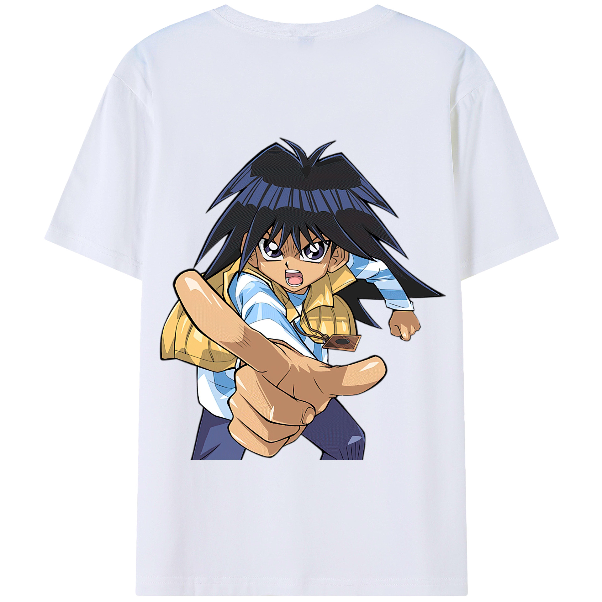 遊☆戯☆王 Yu-Gi-Oh! 綿100％半袖Tシャツ（背面プリント）