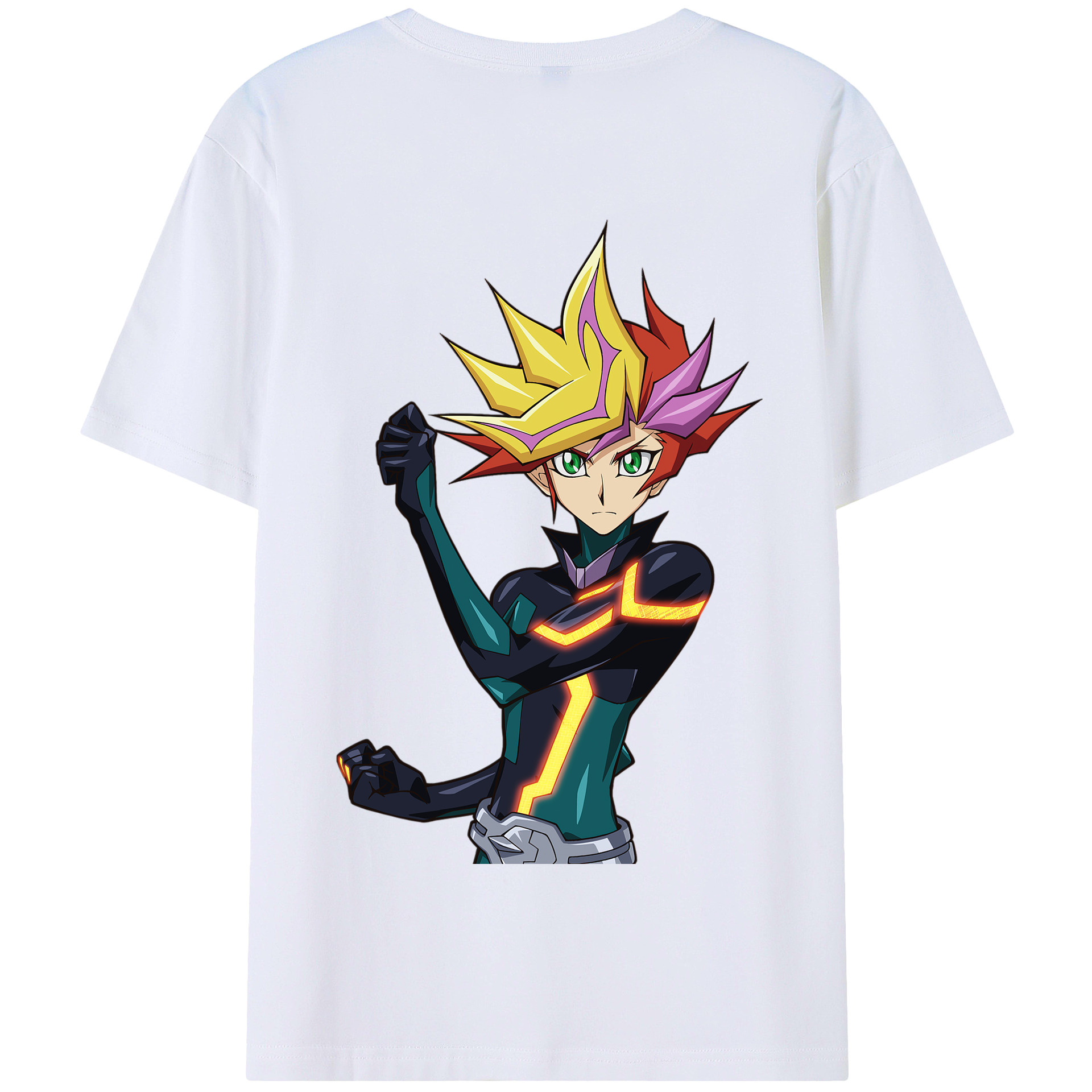 遊☆戯☆王 Yu-Gi-Oh! 綿100％半袖Tシャツ（背面プリント）