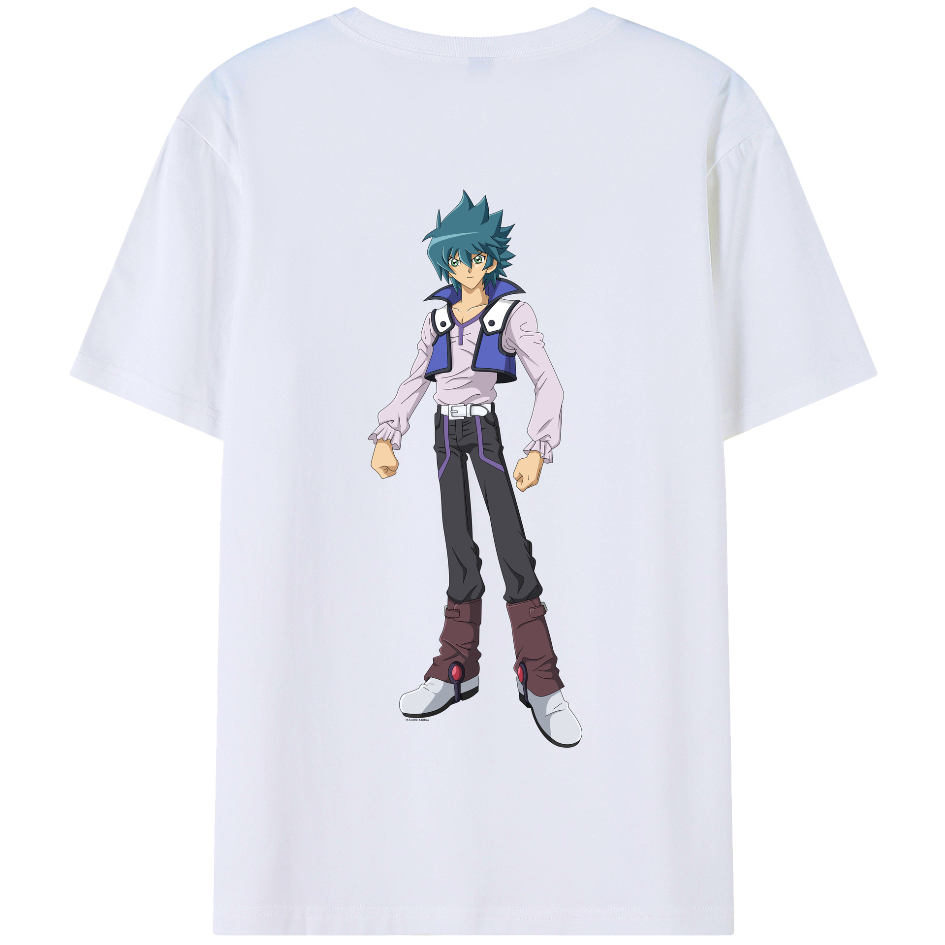 遊☆戯☆王 Yu-Gi-Oh! 綿100％半袖Tシャツ（背面プリント）