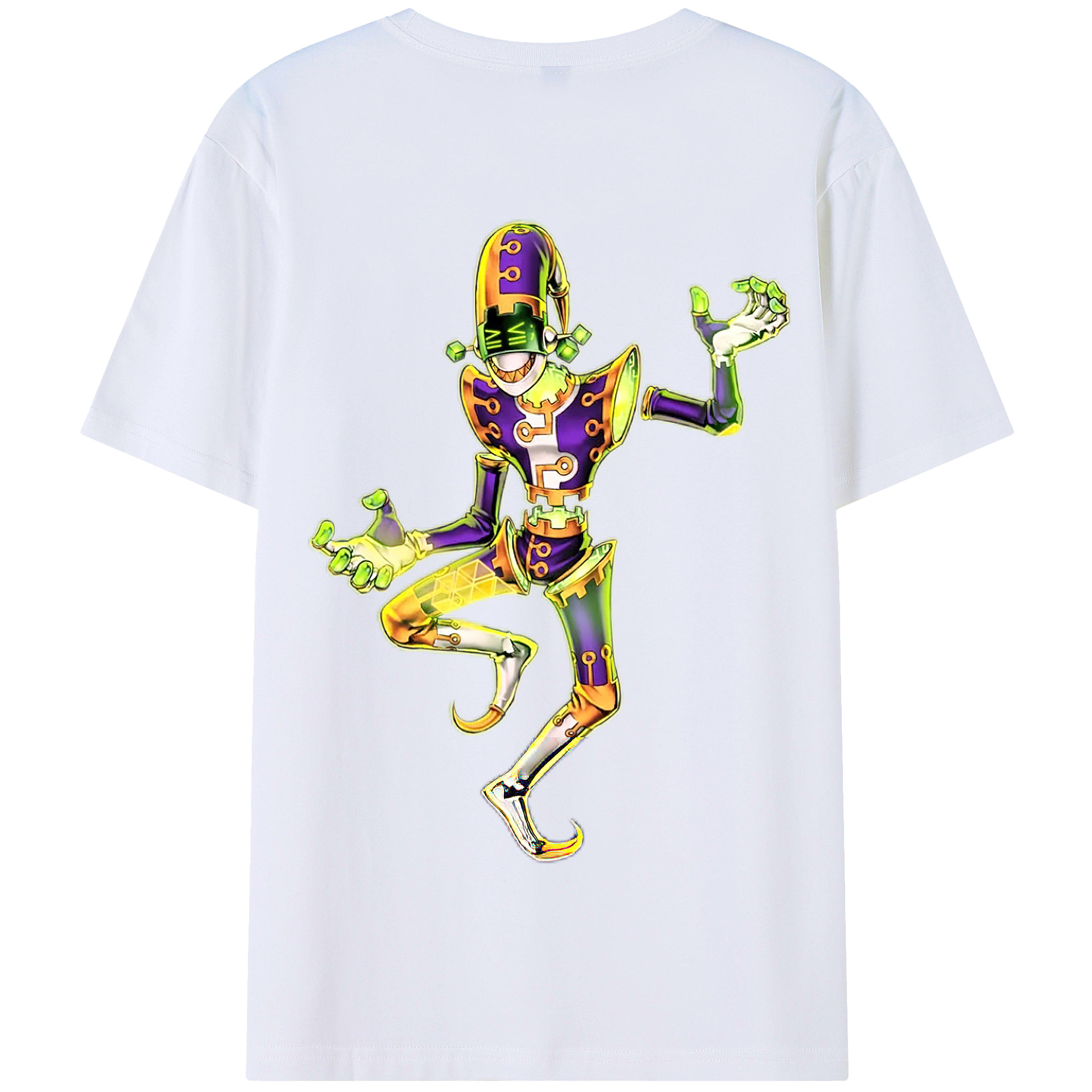 （画像用） 遊☆戯☆王 Yu-Gi-Oh! 綿100％半袖Tシャツ（背面プリント）