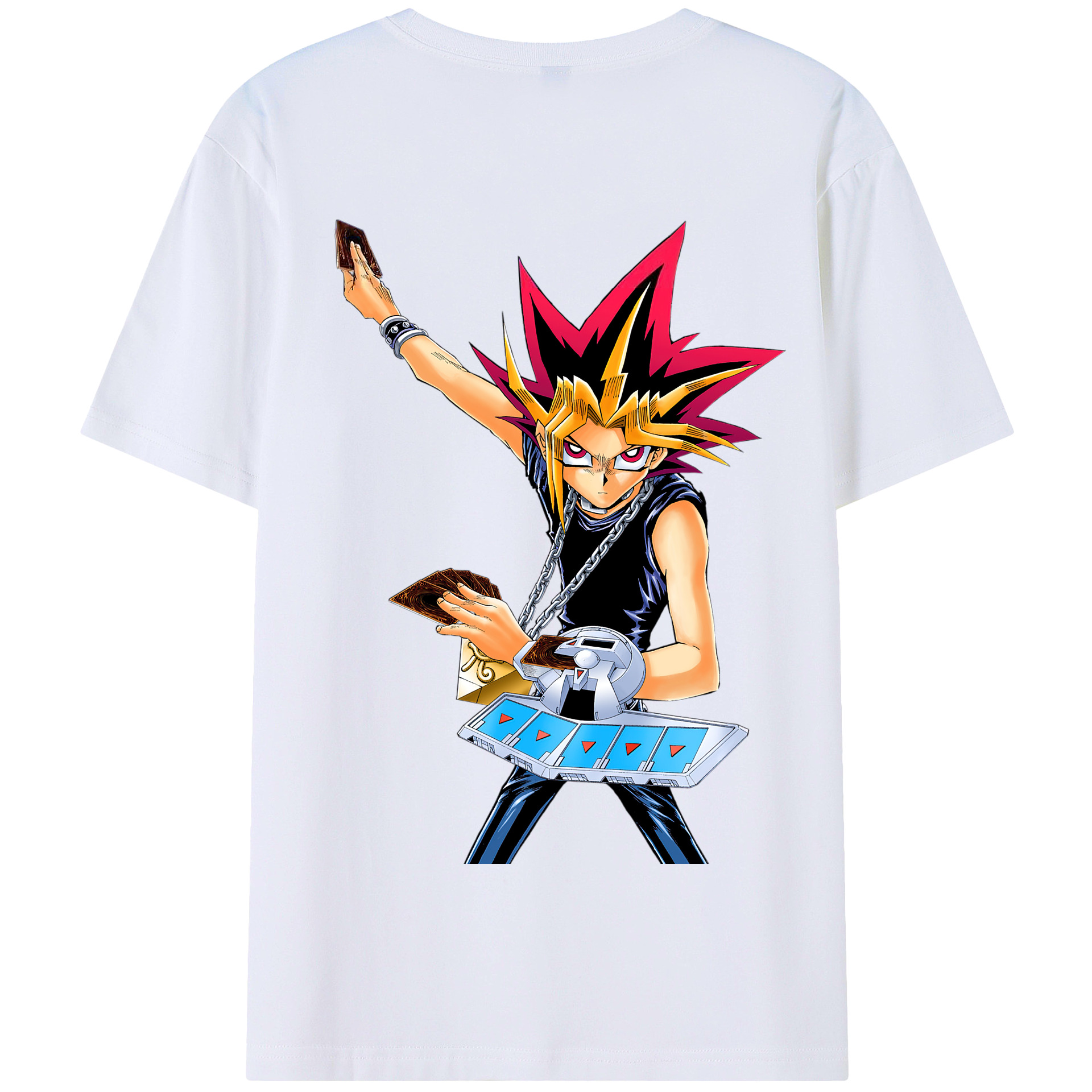 遊☆戯☆王 Yu-Gi-Oh! 綿100％半袖Tシャツ（背面プリント）