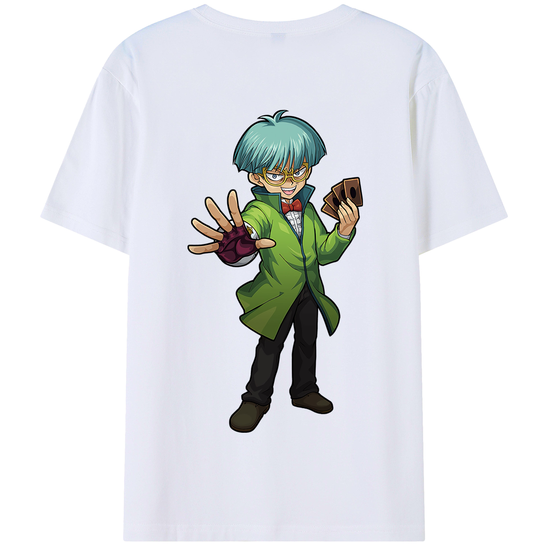 遊☆戯☆王 Yu-Gi-Oh! 綿100％半袖Tシャツ（背面プリント）