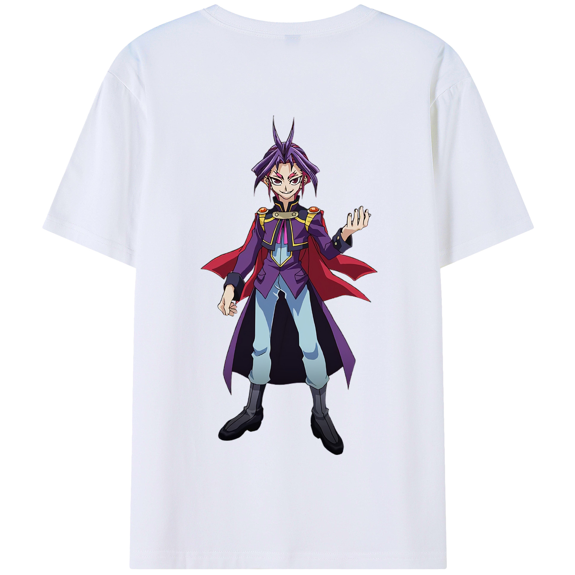 遊☆戯☆王 Yu-Gi-Oh! 綿100％半袖Tシャツ（背面プリント）