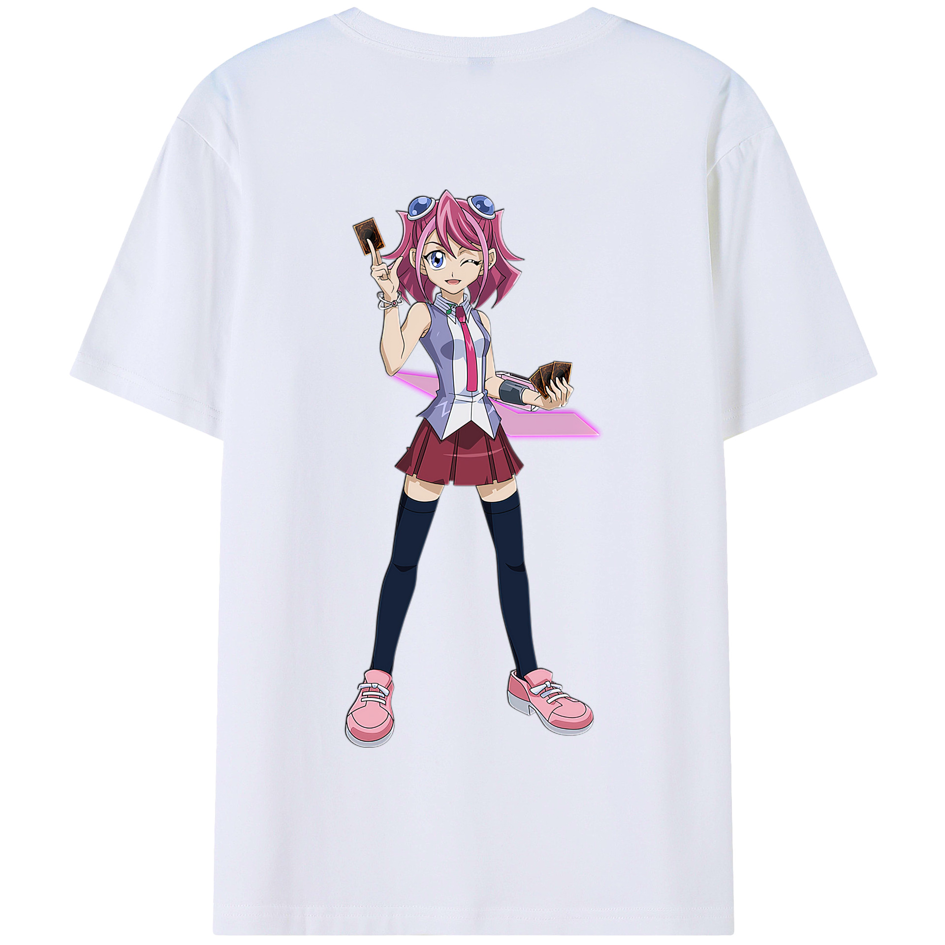 遊☆戯☆王 Yu-Gi-Oh! 綿100％半袖Tシャツ（背面プリント）