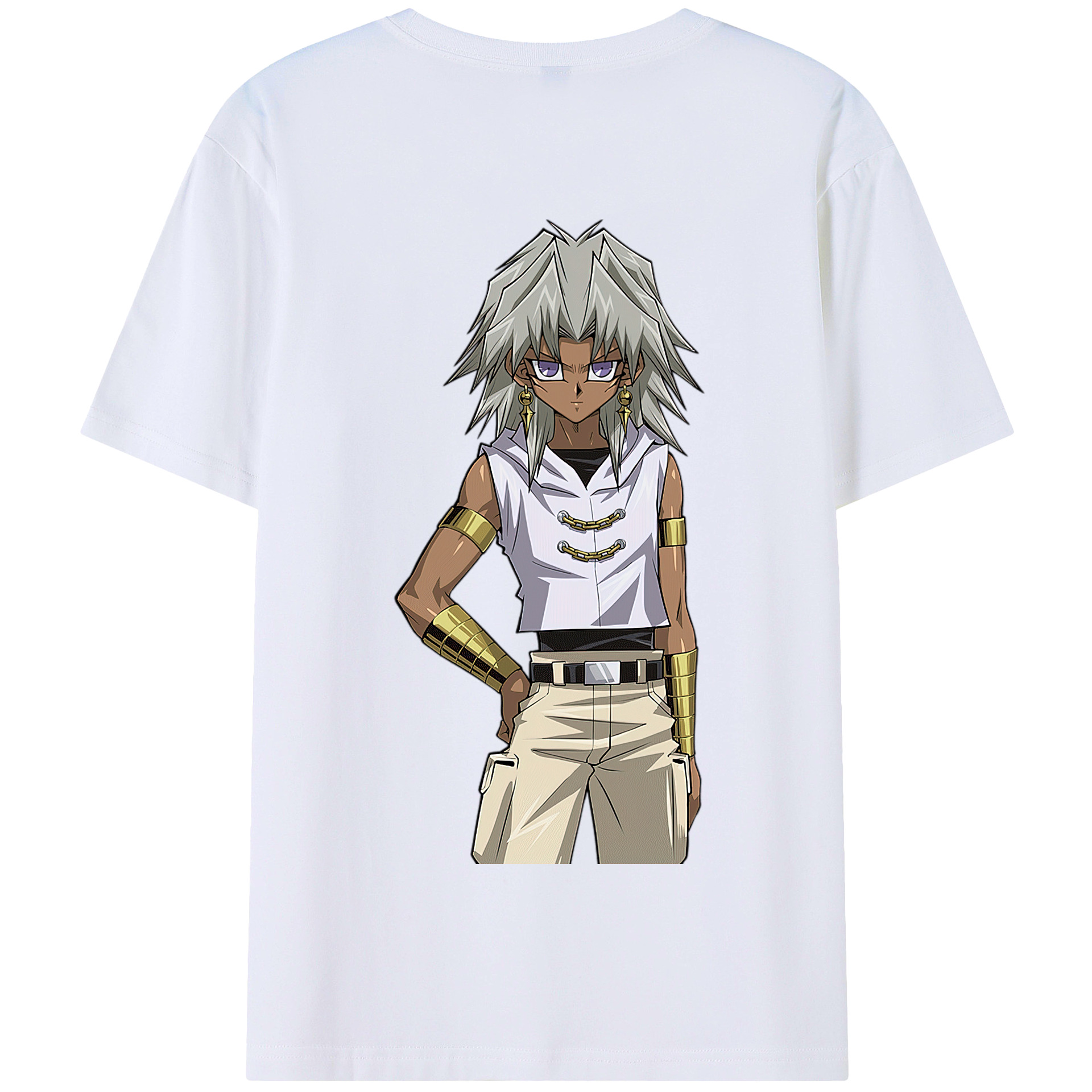 遊☆戯☆王 Yu-Gi-Oh! 綿100％半袖Tシャツ（背面プリント）