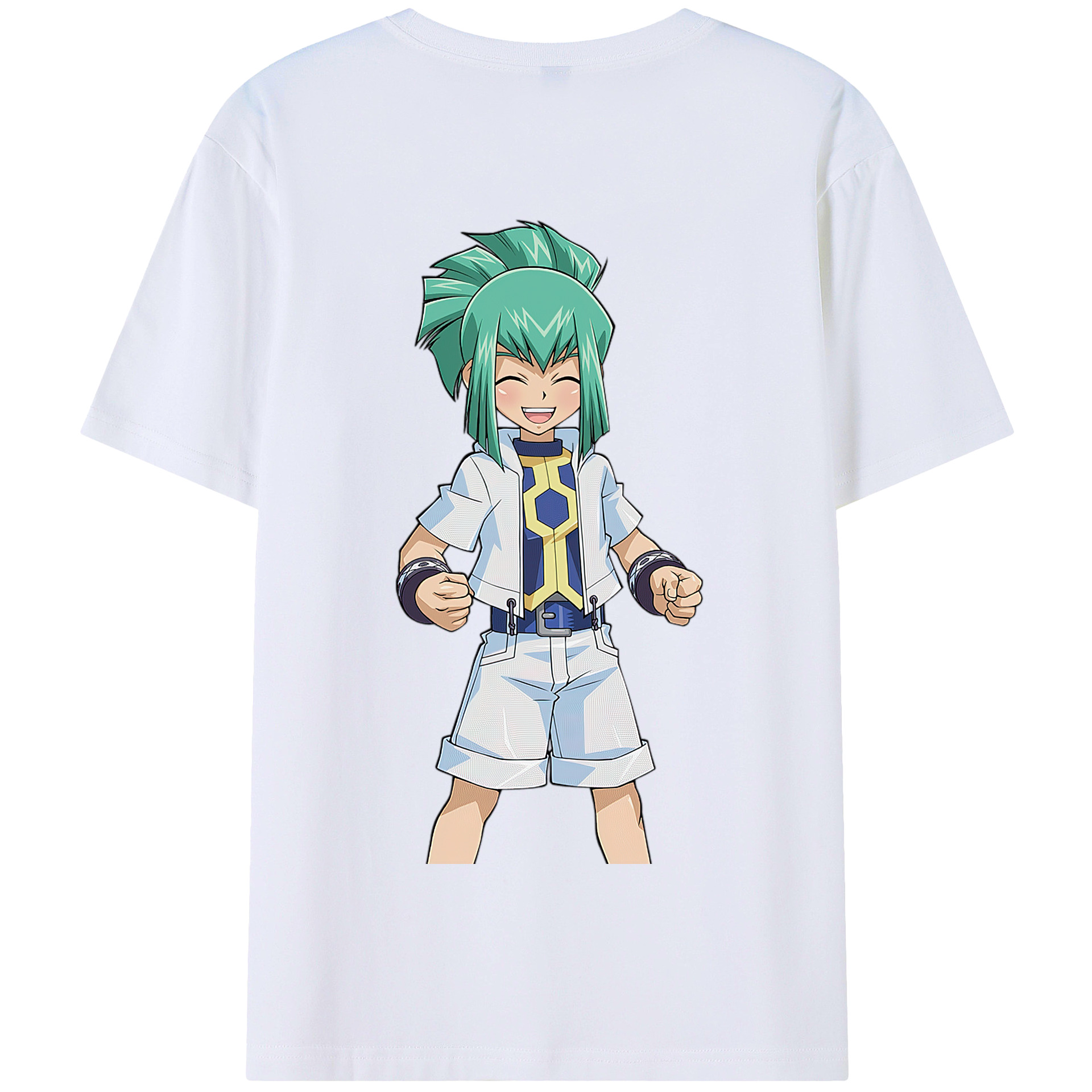 遊☆戯☆王 Yu-Gi-Oh! 綿100%半袖Tシャツ(背面プリント) 遊☆戯☆王 Yu-Gi-Oh! 綿100%半袖Tシャツ(背面プリント)