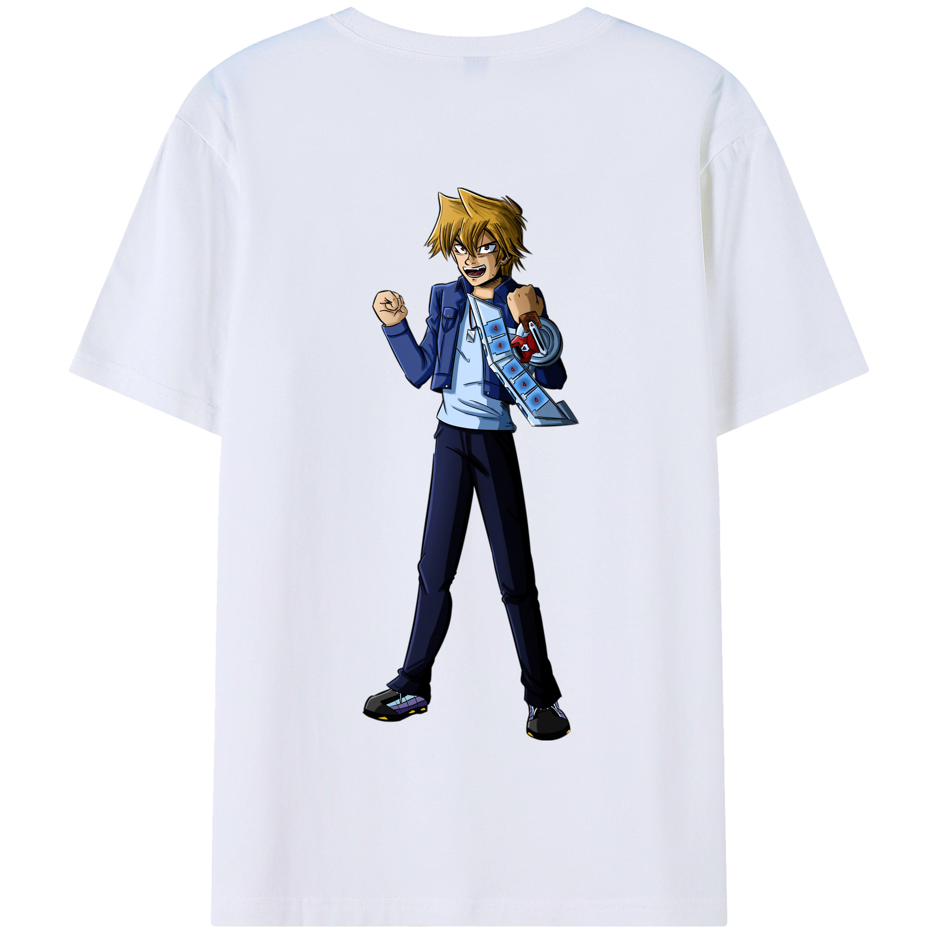 遊☆戯☆王 Yu-Gi-Oh! 綿100％半袖Tシャツ（背面プリント）