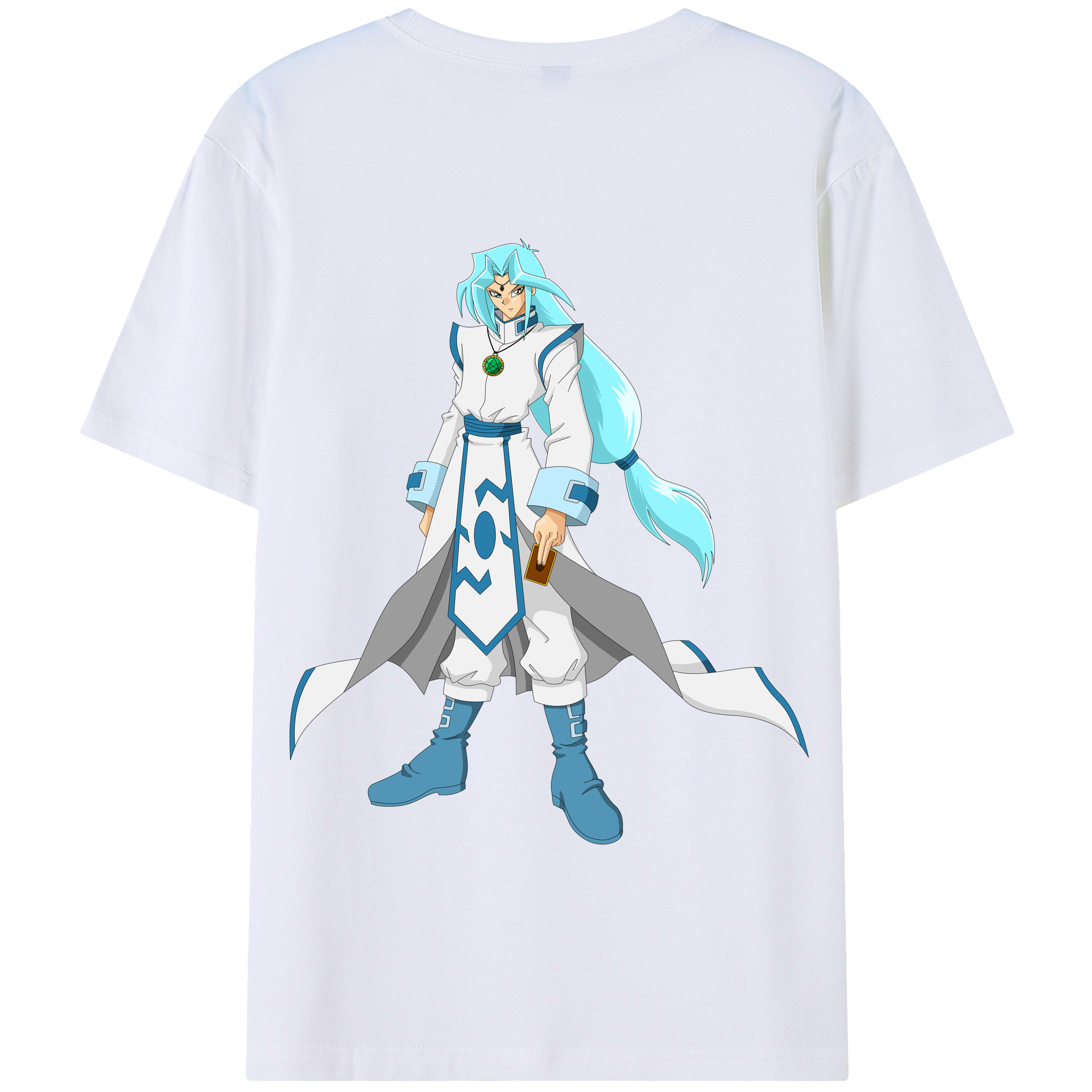 遊☆戯☆王 Yu-Gi-Oh! 綿100％半袖Tシャツ（背面プリント）