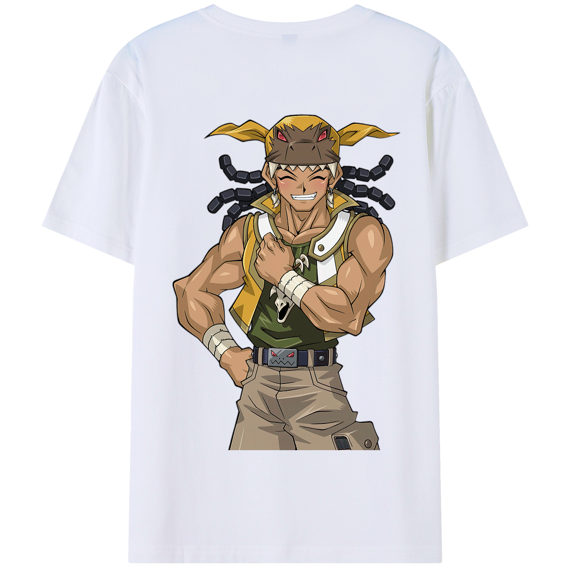 遊☆戯☆王 Yu-Gi-Oh! 綿100％半袖Tシャツ（背面プリント）
