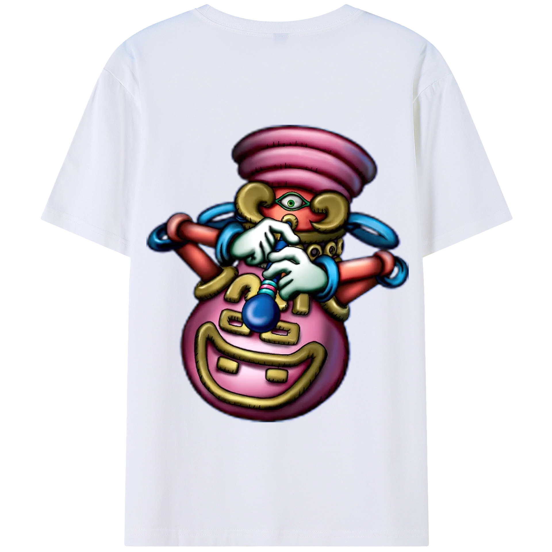（画像用） 遊☆戯☆王 Yu-Gi-Oh! 綿100％半袖Tシャツ（背面プリント）