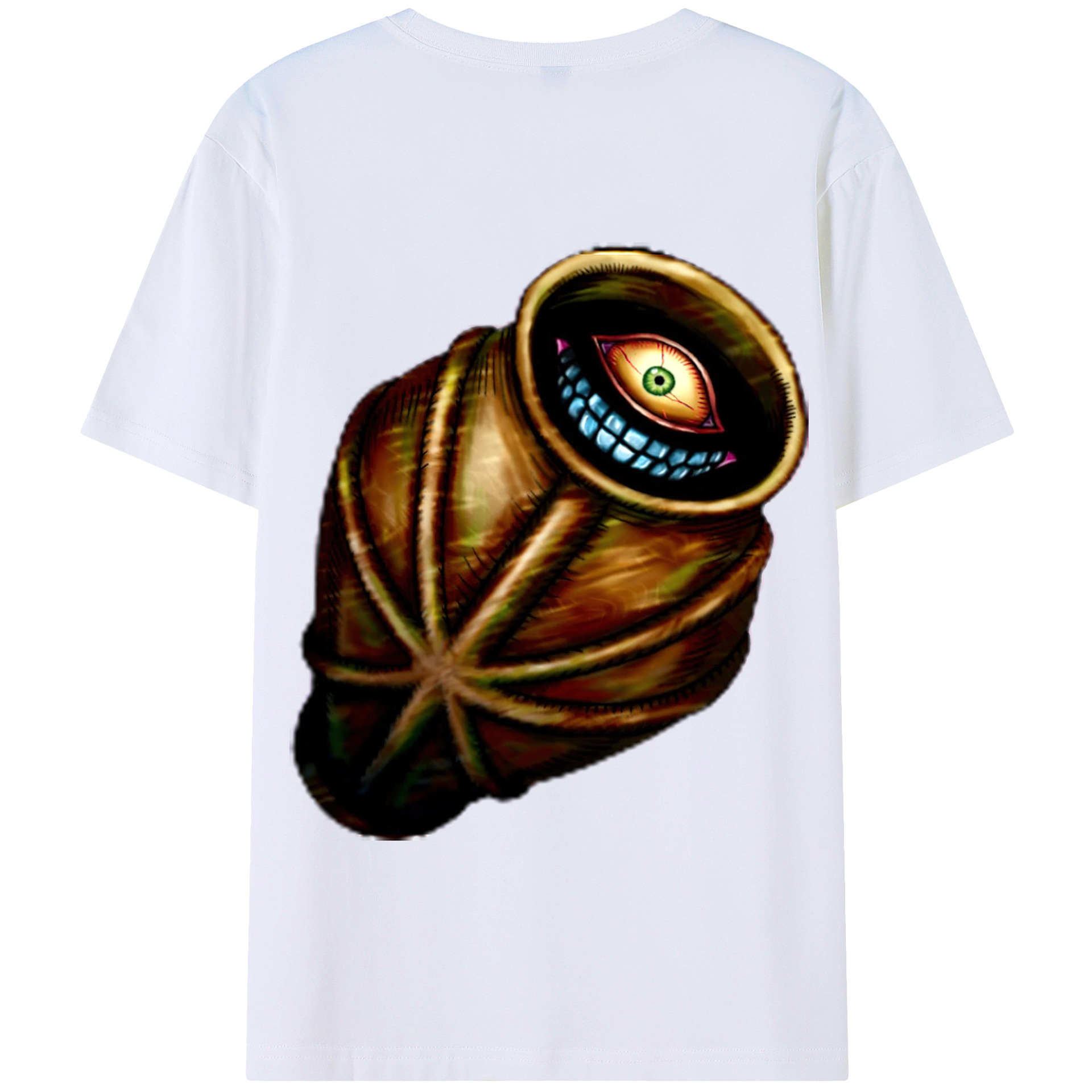 （画像用） 遊☆戯☆王 Yu-Gi-Oh! 綿100％半袖Tシャツ（背面プリント）