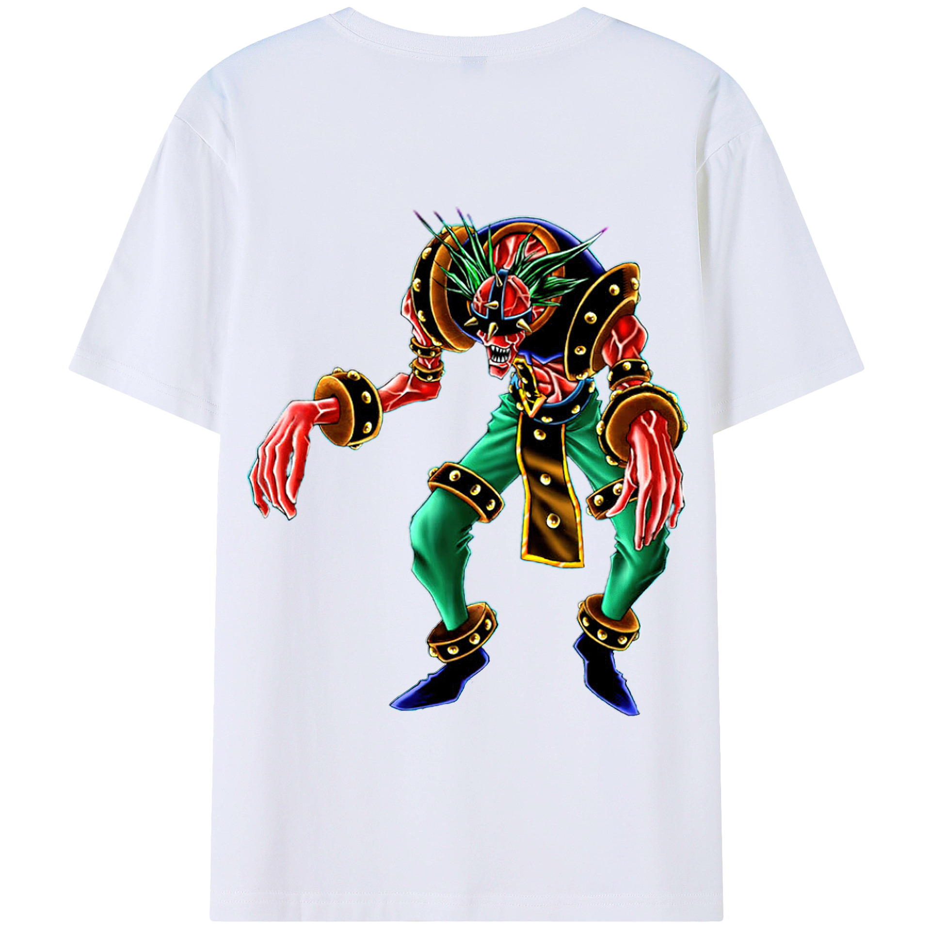 （画像用） 遊☆戯☆王 Yu-Gi-Oh! 綿100％半袖Tシャツ（背面プリント）