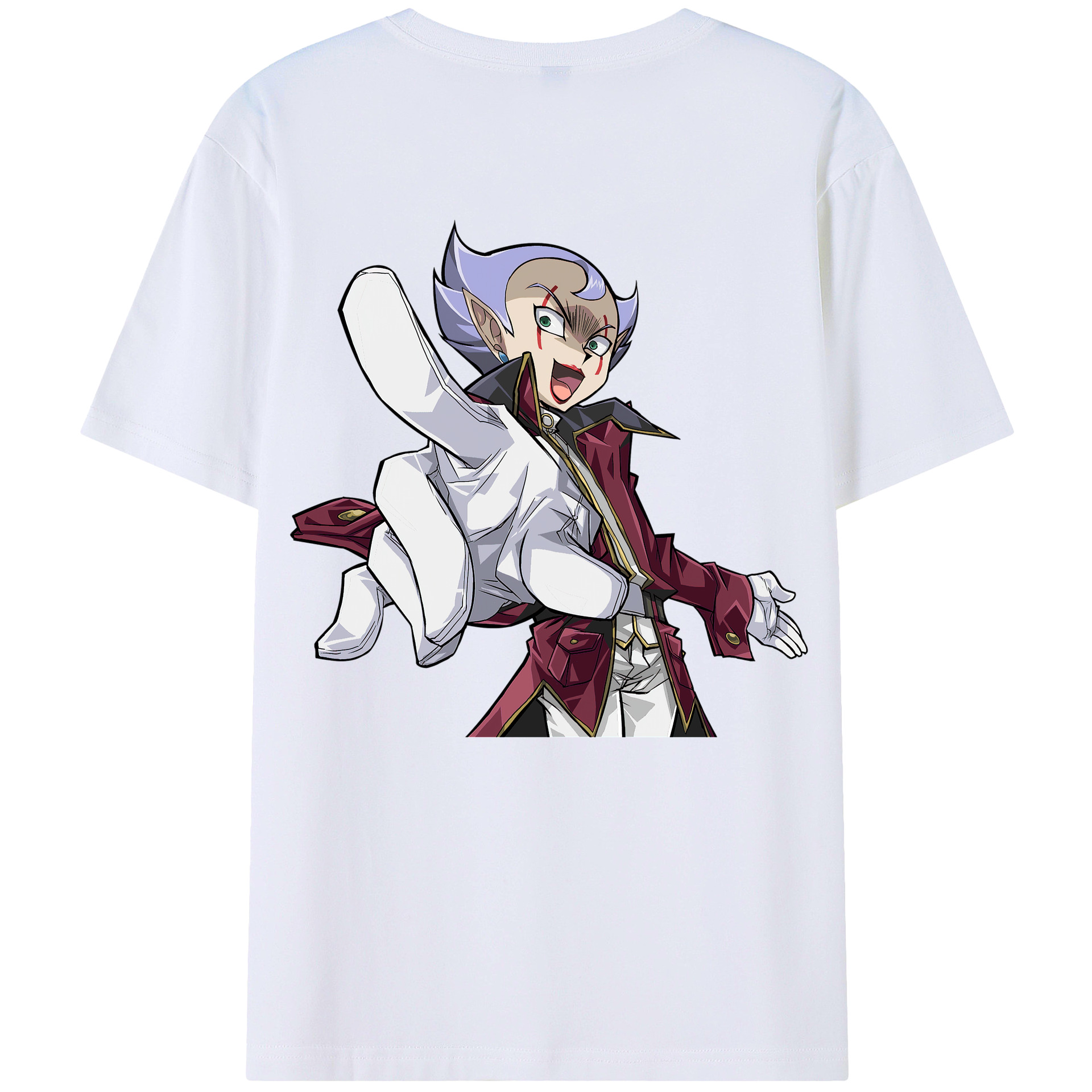 （画像用） 遊☆戯☆王 Yu-Gi-Oh! 綿100％半袖Tシャツ（背面プリント）