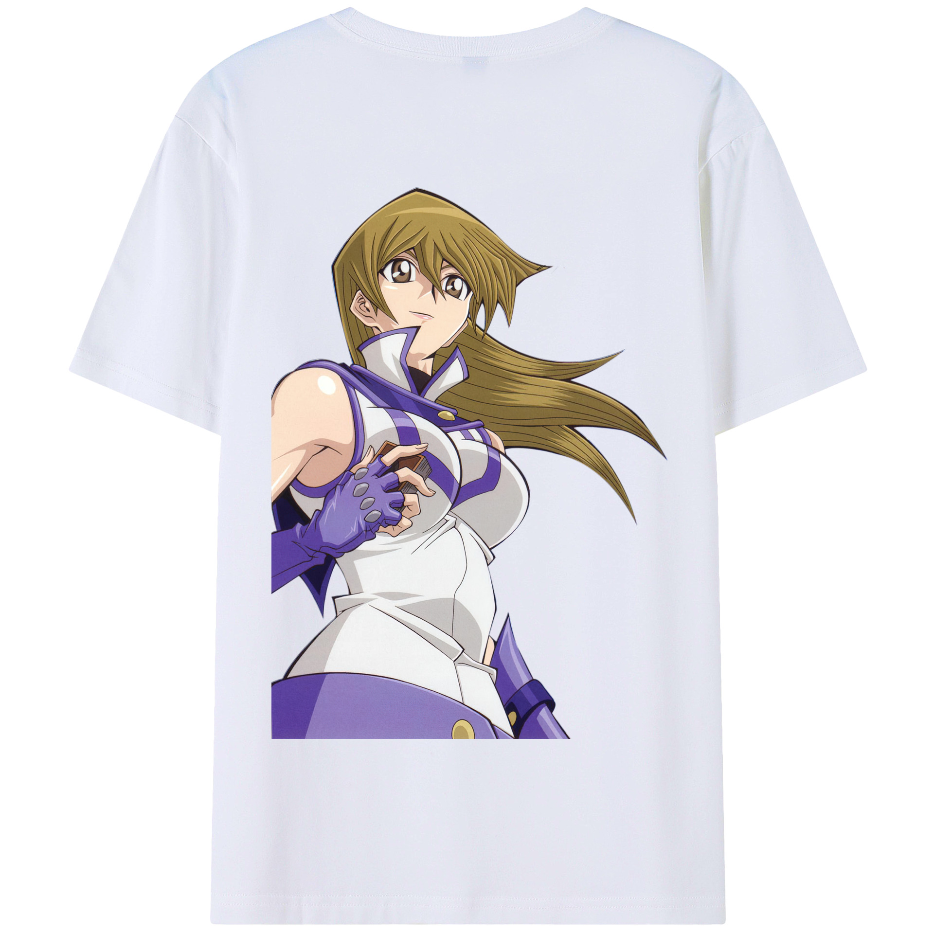 （画像用） 遊☆戯☆王 Yu-Gi-Oh! 綿100％半袖Tシャツ（背面プリント）