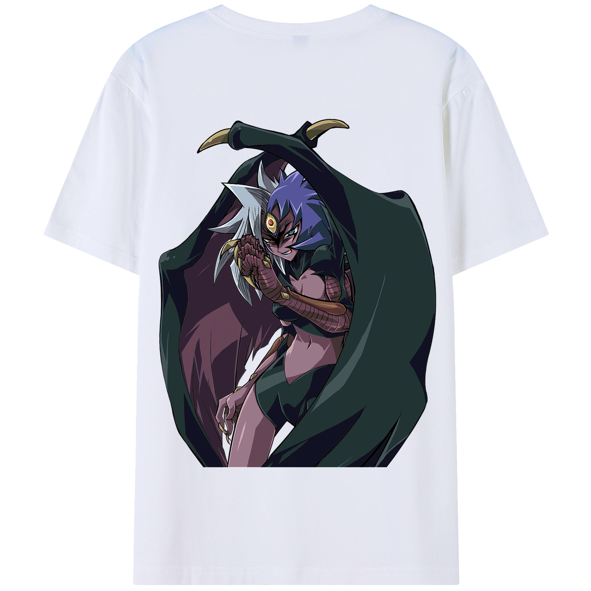 （画像用） 遊☆戯☆王 Yu-Gi-Oh! 綿100％半袖Tシャツ（背面プリント）