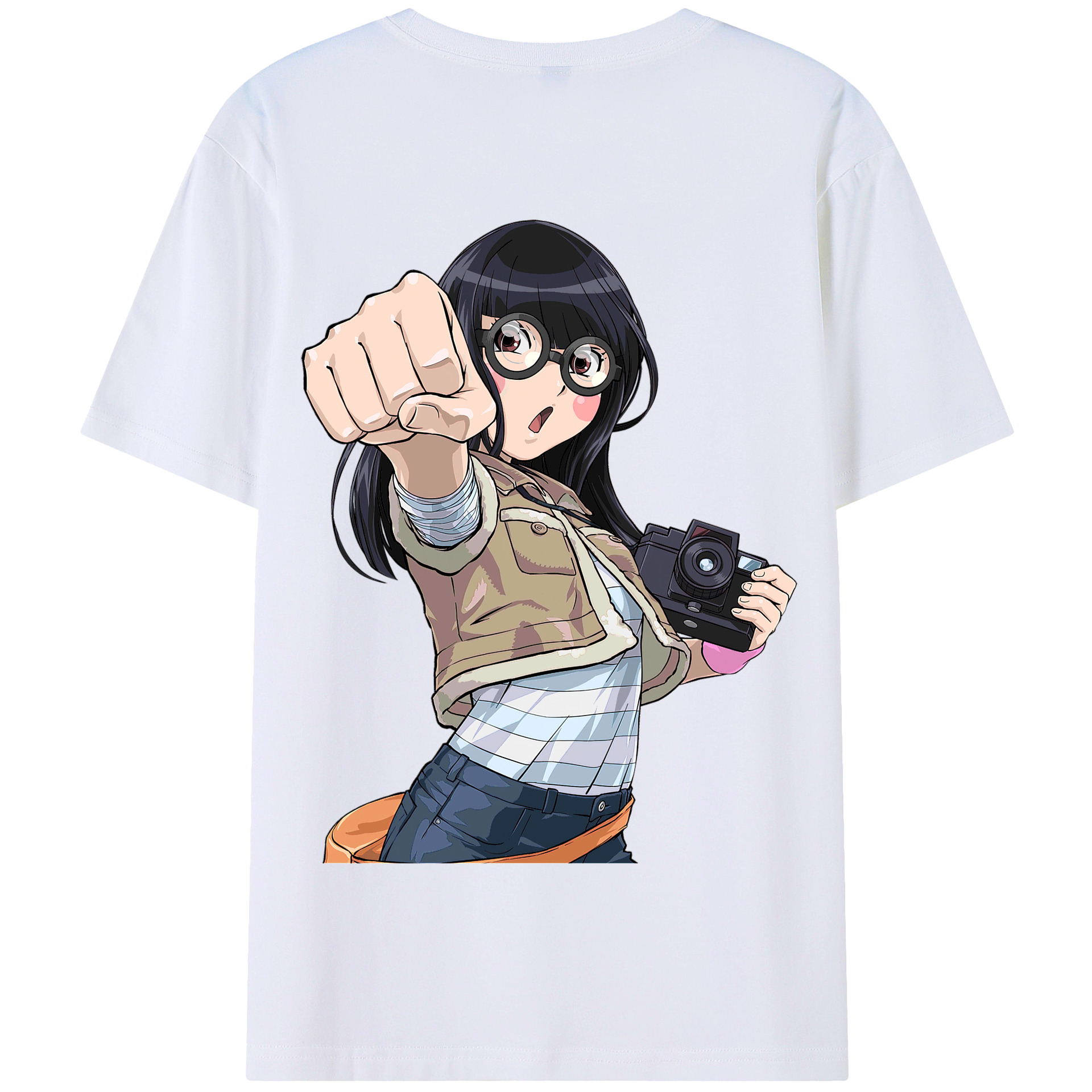 （画像用） 遊☆戯☆王 Yu-Gi-Oh! 綿100％半袖Tシャツ（背面プリント）