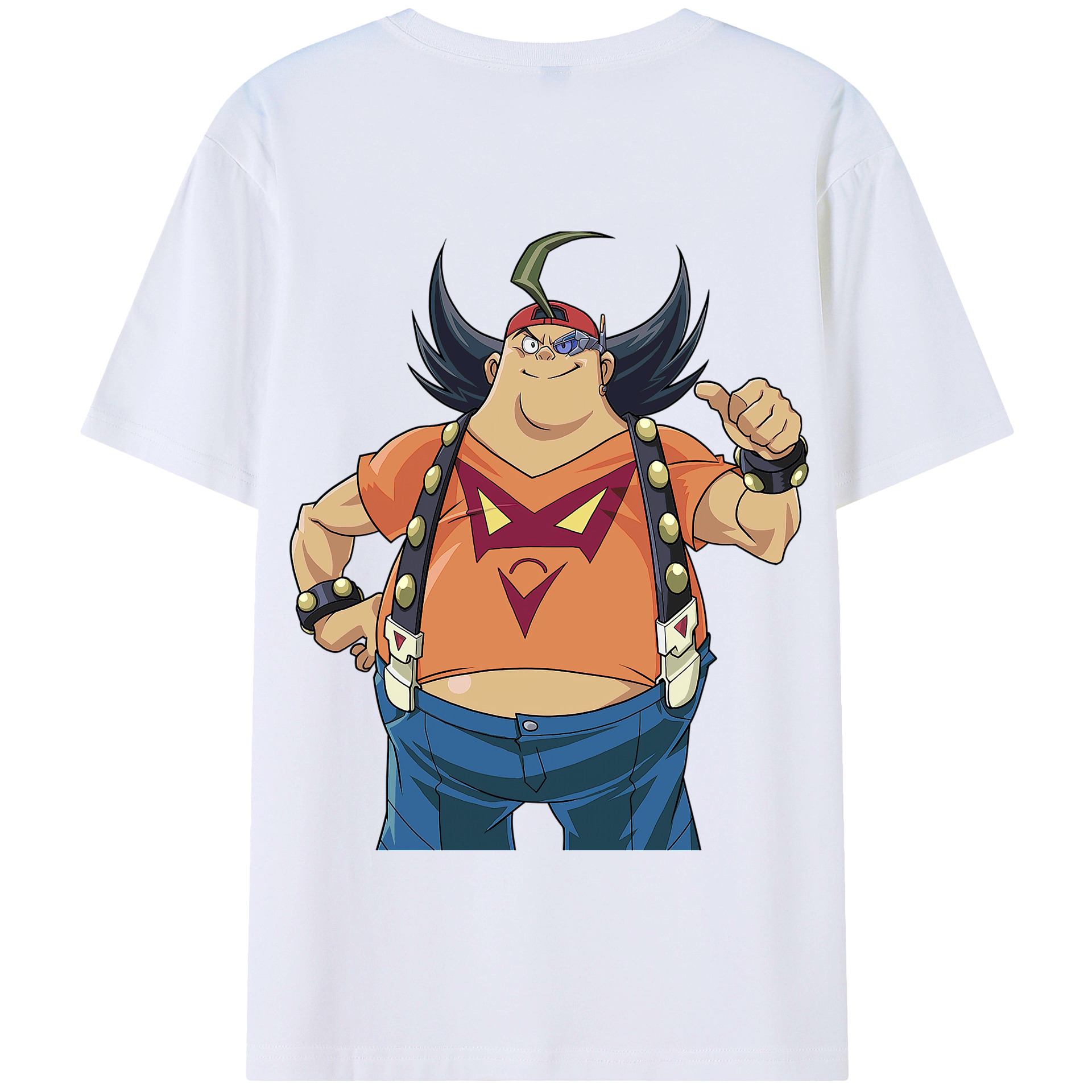 （画像用） 遊☆戯☆王 Yu-Gi-Oh! 綿100％半袖Tシャツ（背面プリント）
