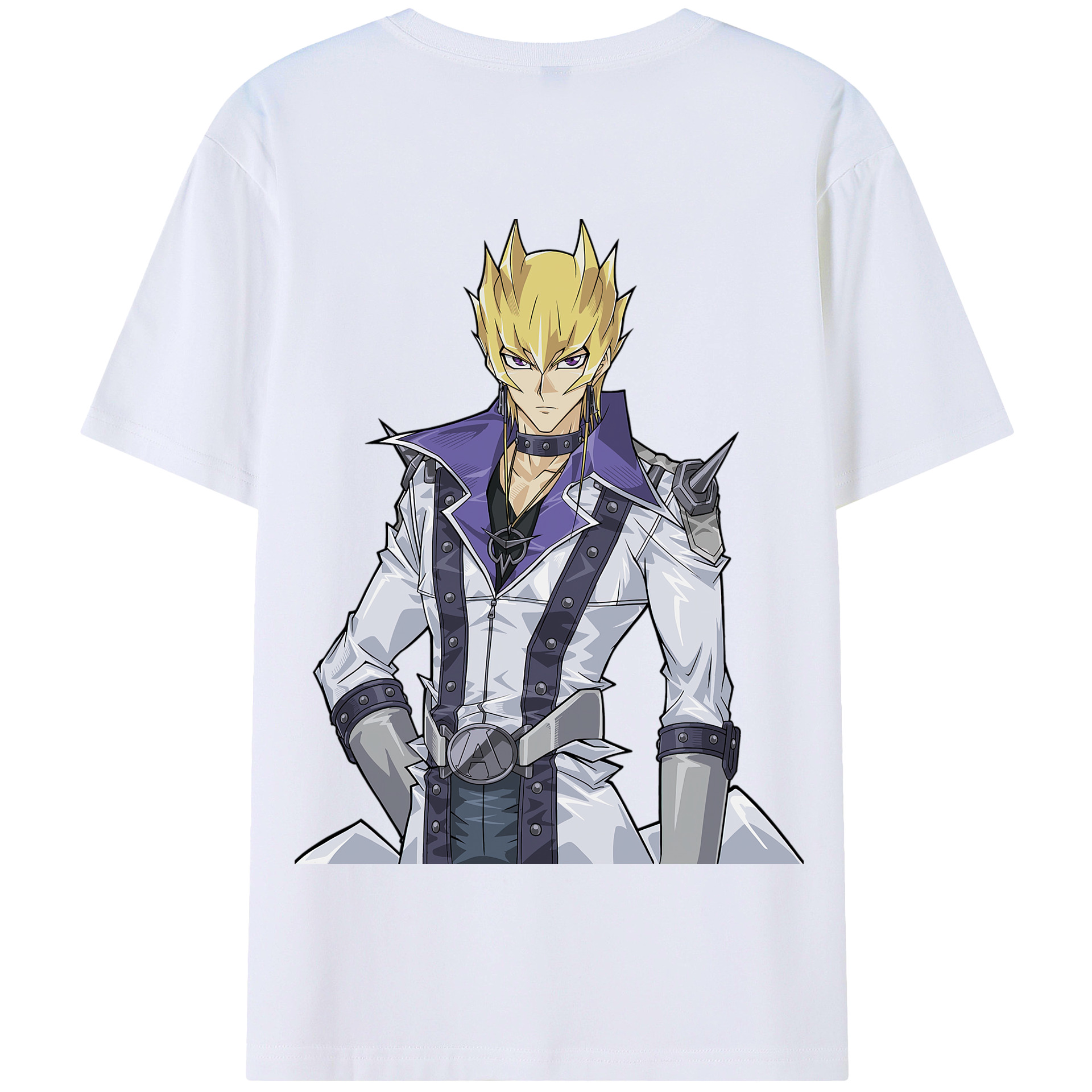 （画像用） 遊☆戯☆王 Yu-Gi-Oh! 綿100％半袖Tシャツ（背面プリント）