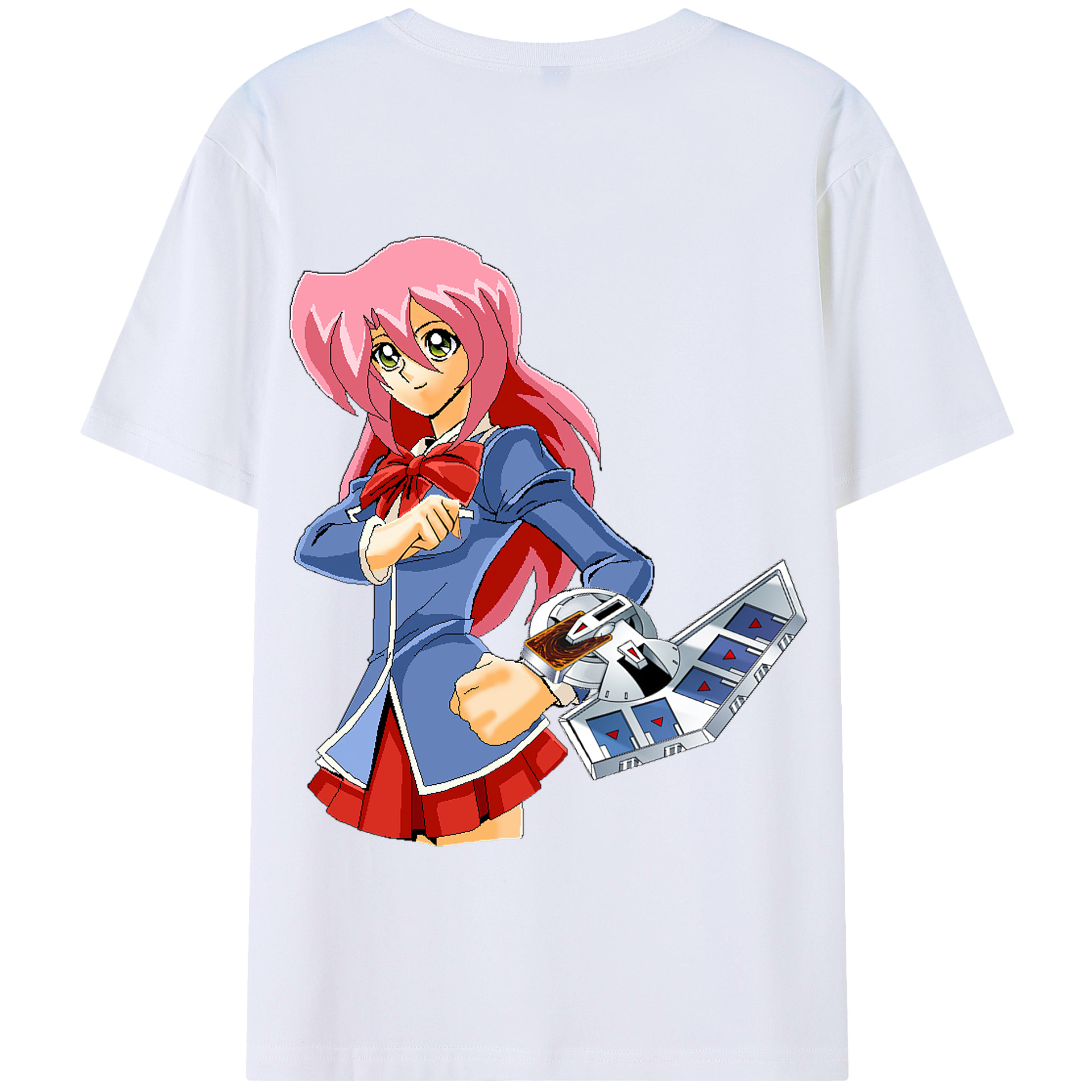 （画像用） 遊☆戯☆王 Yu-Gi-Oh! 綿100％半袖Tシャツ（背面プリント）