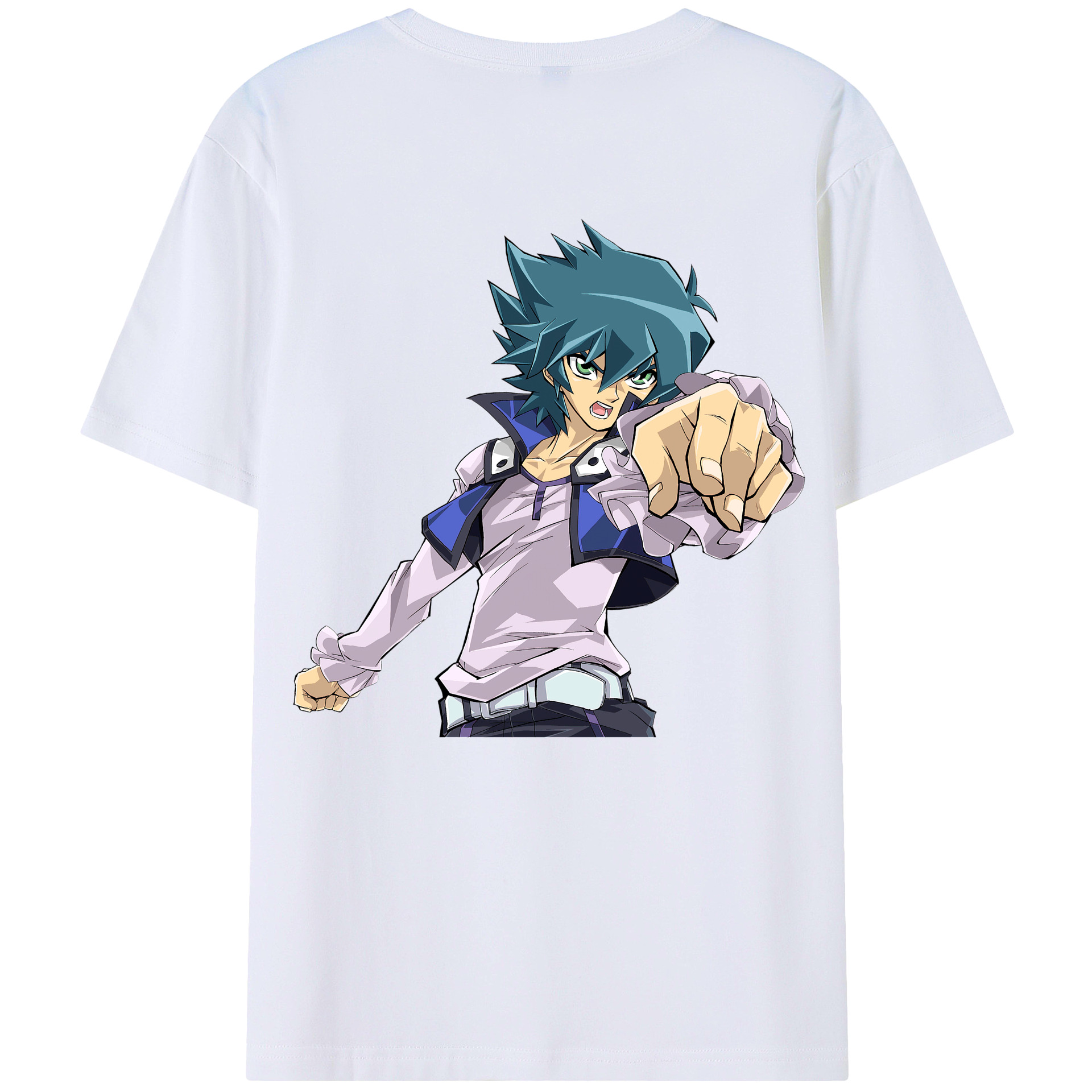 （画像用） 遊☆戯☆王 Yu-Gi-Oh! 綿100％半袖Tシャツ（背面プリント）