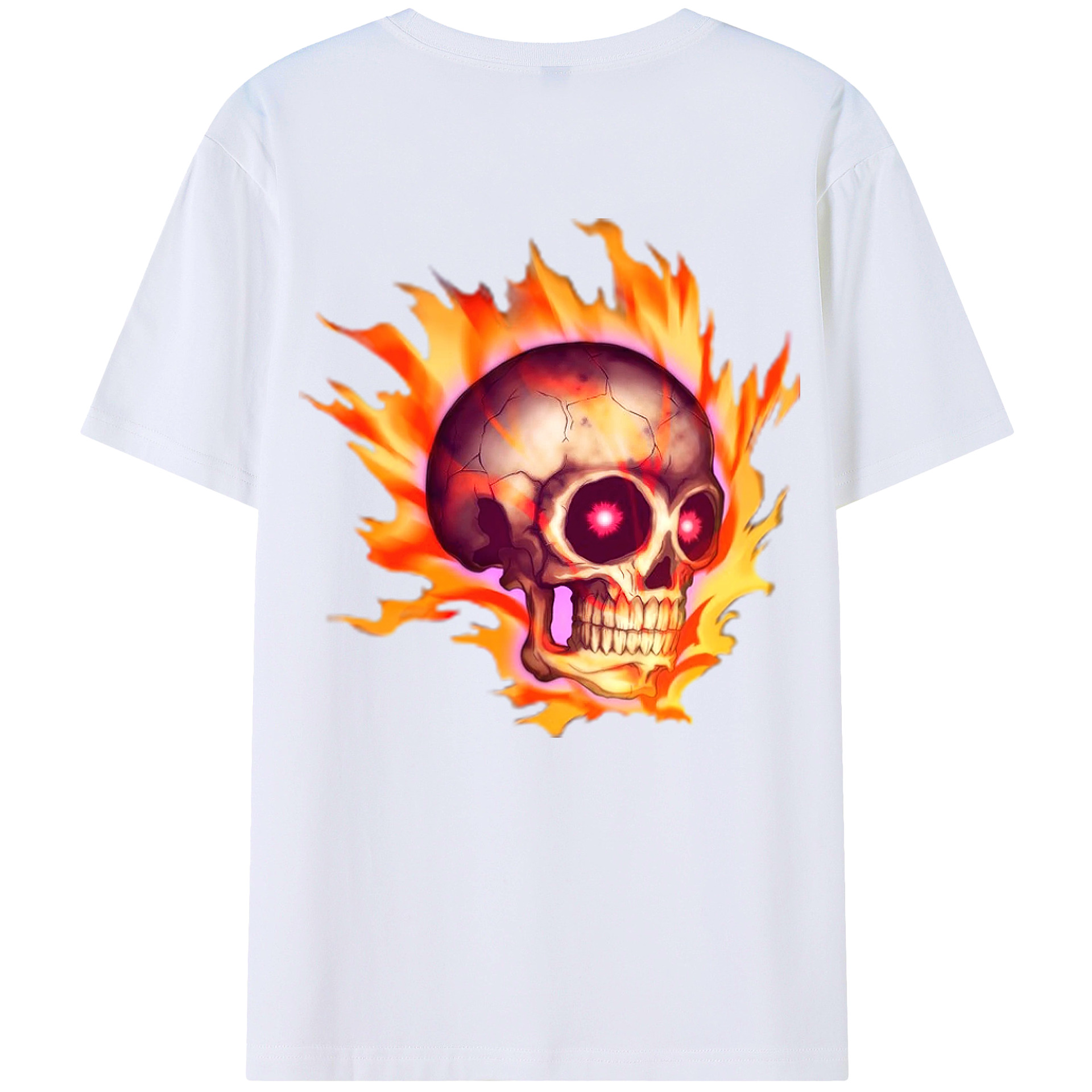 （画像用） 遊☆戯☆王 Yu-Gi-Oh! 綿100％半袖Tシャツ（背面プリント）