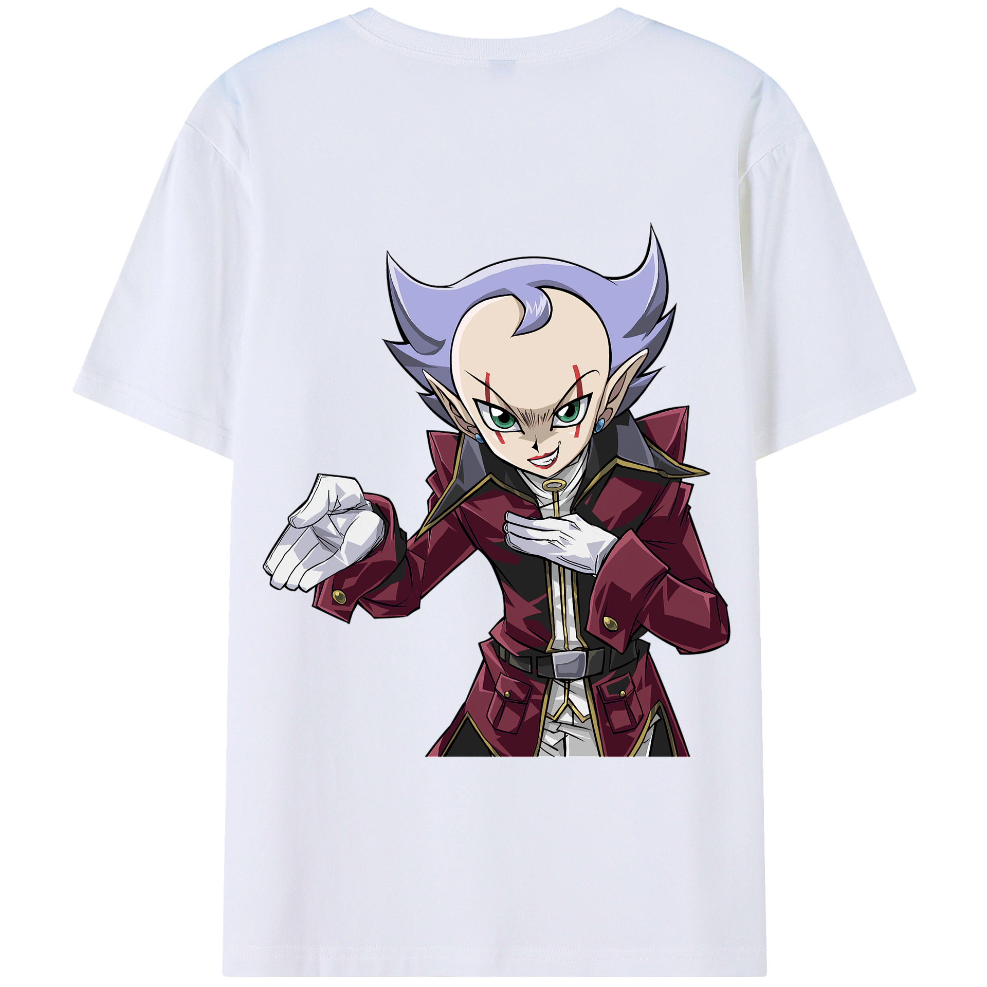 （画像用） 遊☆戯☆王 Yu-Gi-Oh! 綿100％半袖Tシャツ（背面プリント）
