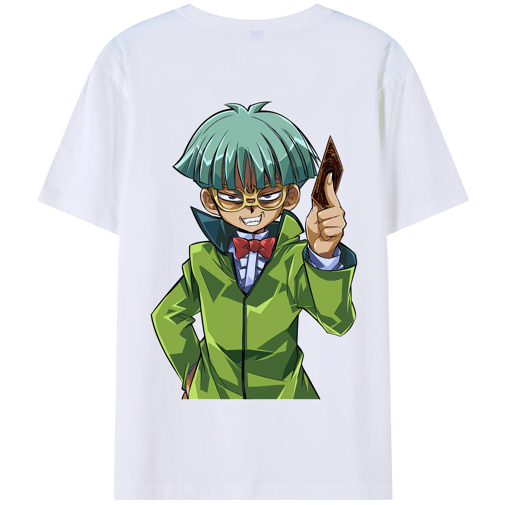 （画像用） 遊☆戯☆王 Yu-Gi-Oh! 綿100％半袖Tシャツ（背面プリント）
