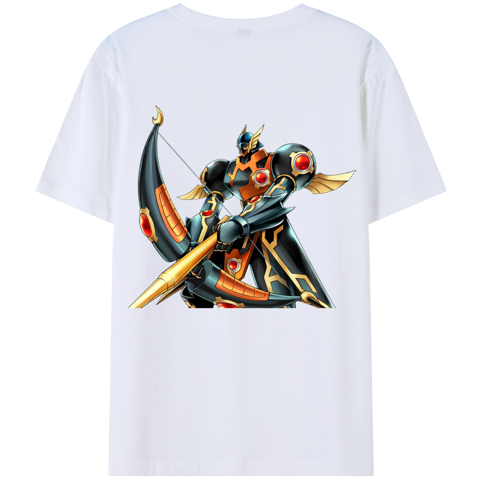 （画像用） 遊☆戯☆王 Yu-Gi-Oh! 綿100％半袖Tシャツ（背面プリント）