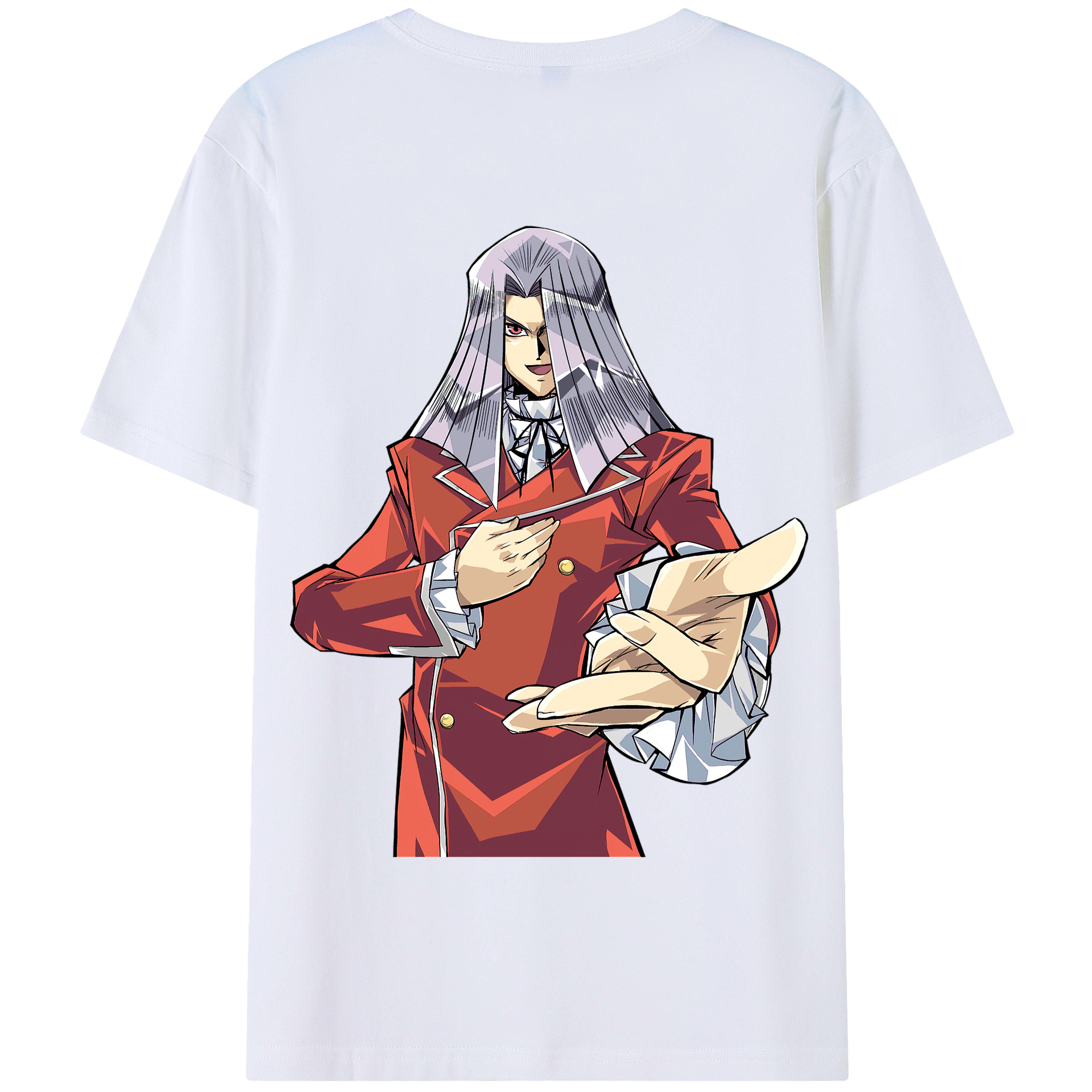 （画像用） 遊☆戯☆王 Yu-Gi-Oh! 綿100％半袖Tシャツ（背面プリント）