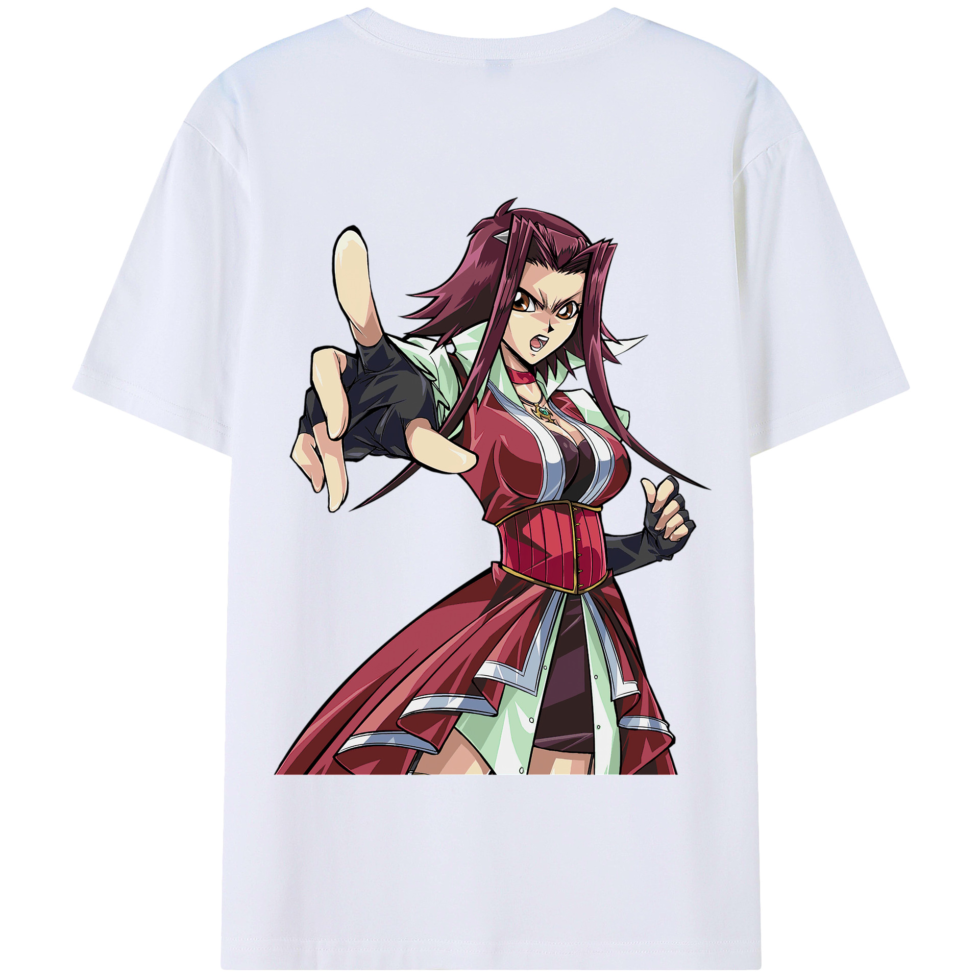 （画像用） 遊☆戯☆王 Yu-Gi-Oh! 綿100％半袖Tシャツ（背面プリント）
