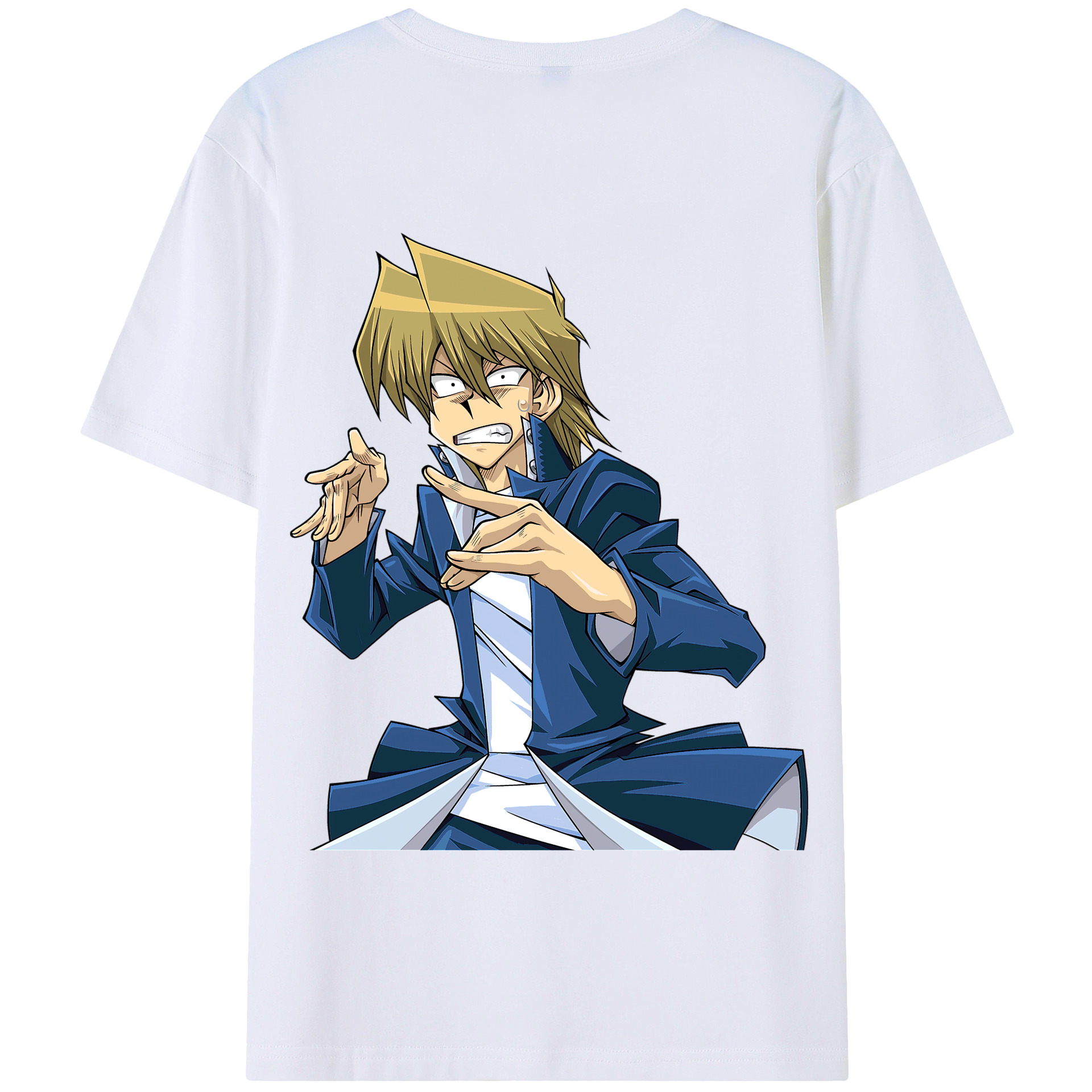 （画像用） 遊☆戯☆王 Yu-Gi-Oh! 綿100％半袖Tシャツ（背面プリント）