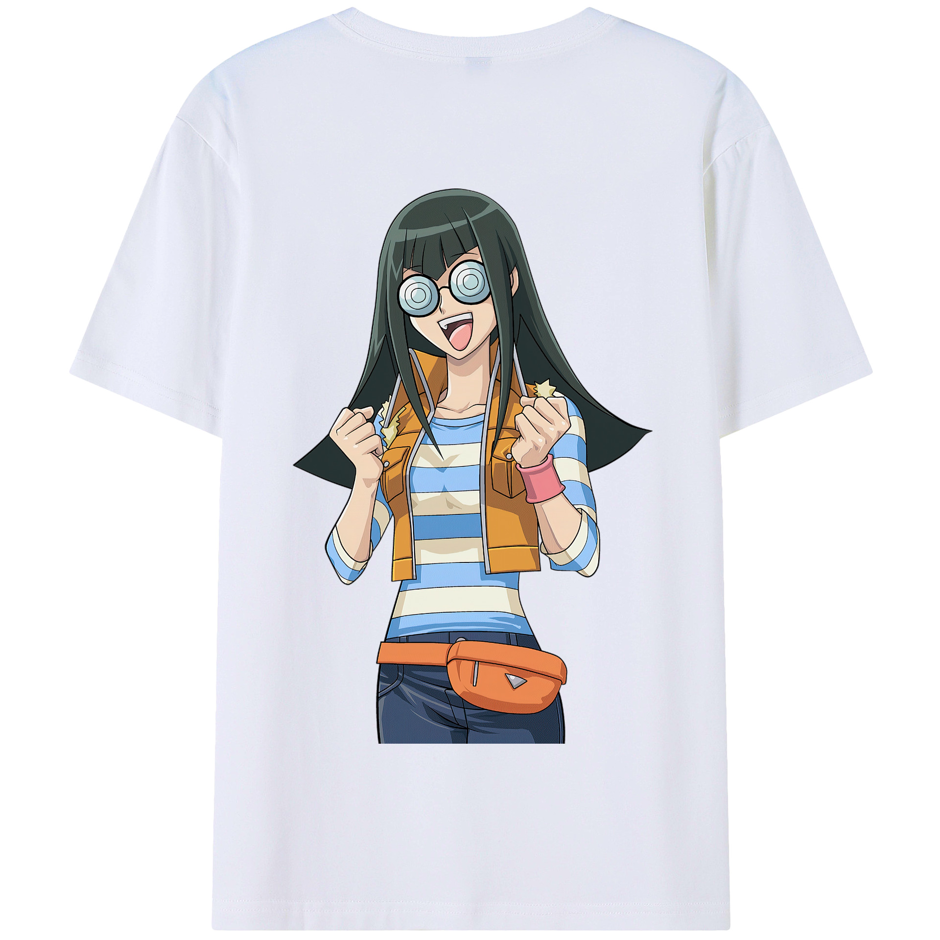 （画像用） 遊☆戯☆王 Yu-Gi-Oh! 綿100％半袖Tシャツ（背面プリント）