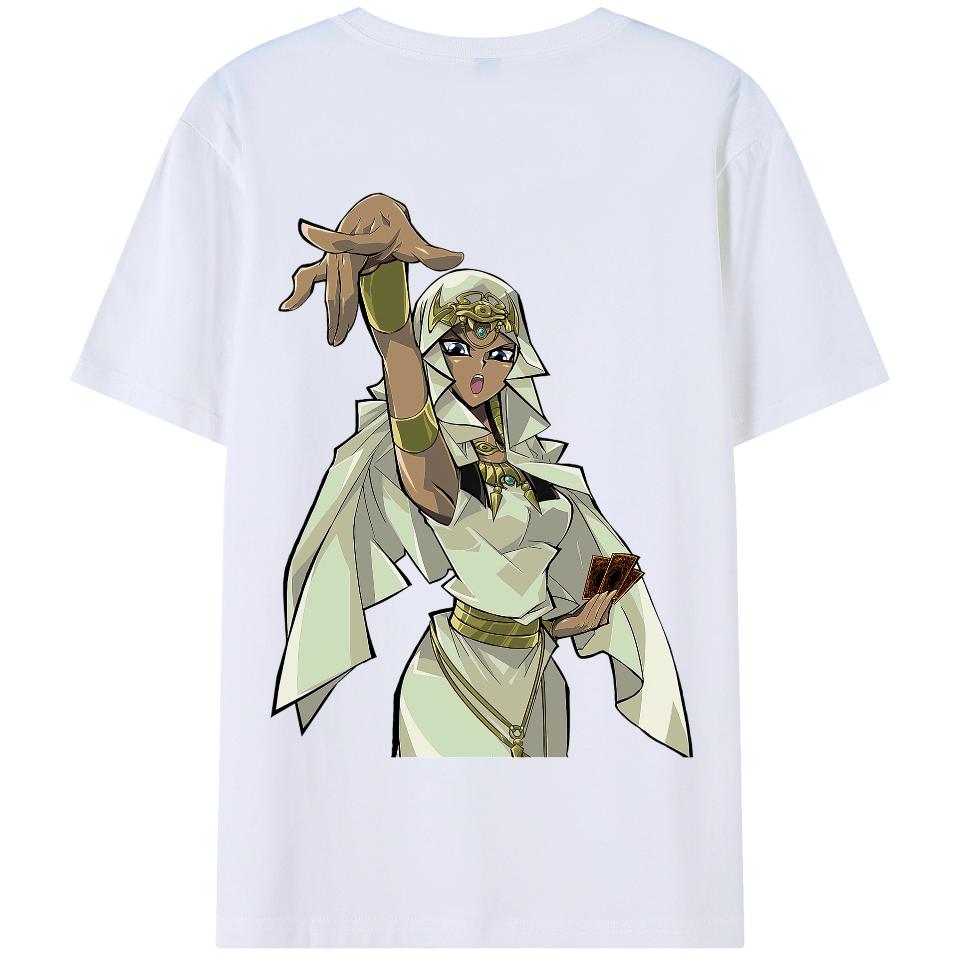 （画像用） 遊☆戯☆王 Yu-Gi-Oh! 綿100％半袖Tシャツ（背面プリント）