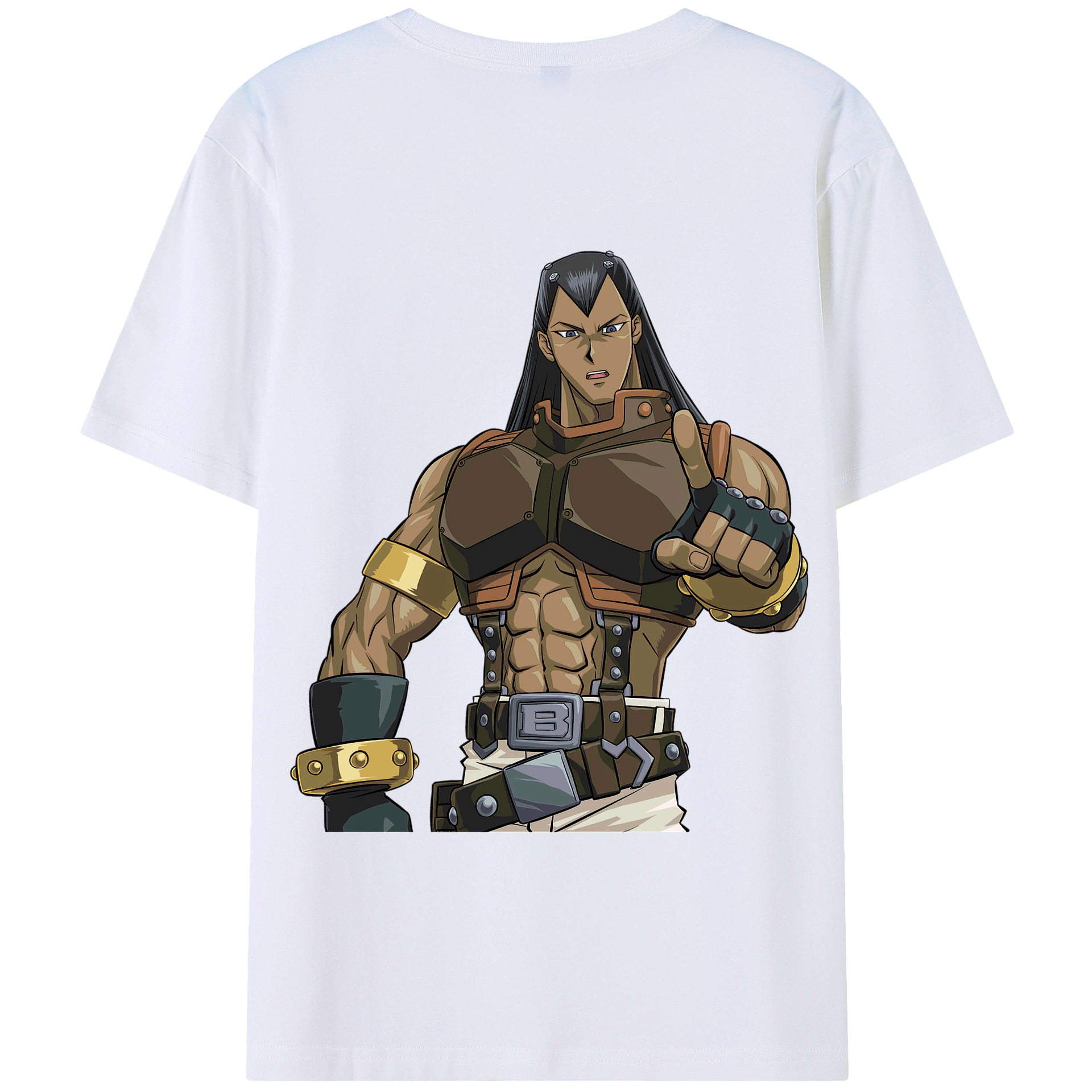 （画像用） 遊☆戯☆王 Yu-Gi-Oh! 綿100％半袖Tシャツ（背面プリント）