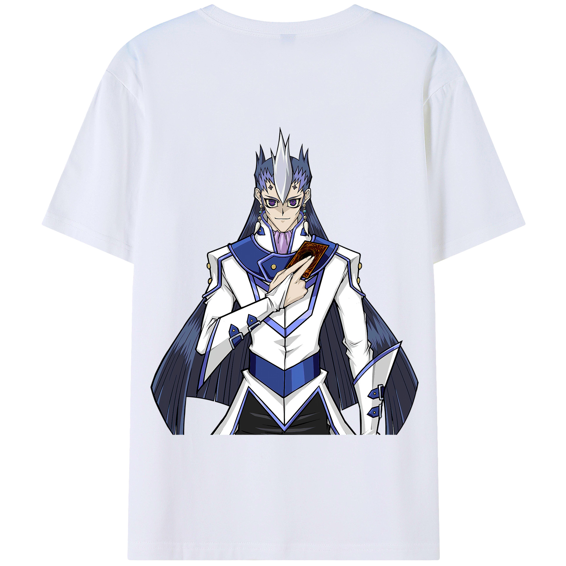 （画像用） 遊☆戯☆王 Yu-Gi-Oh! 綿100％半袖Tシャツ（背面プリント）