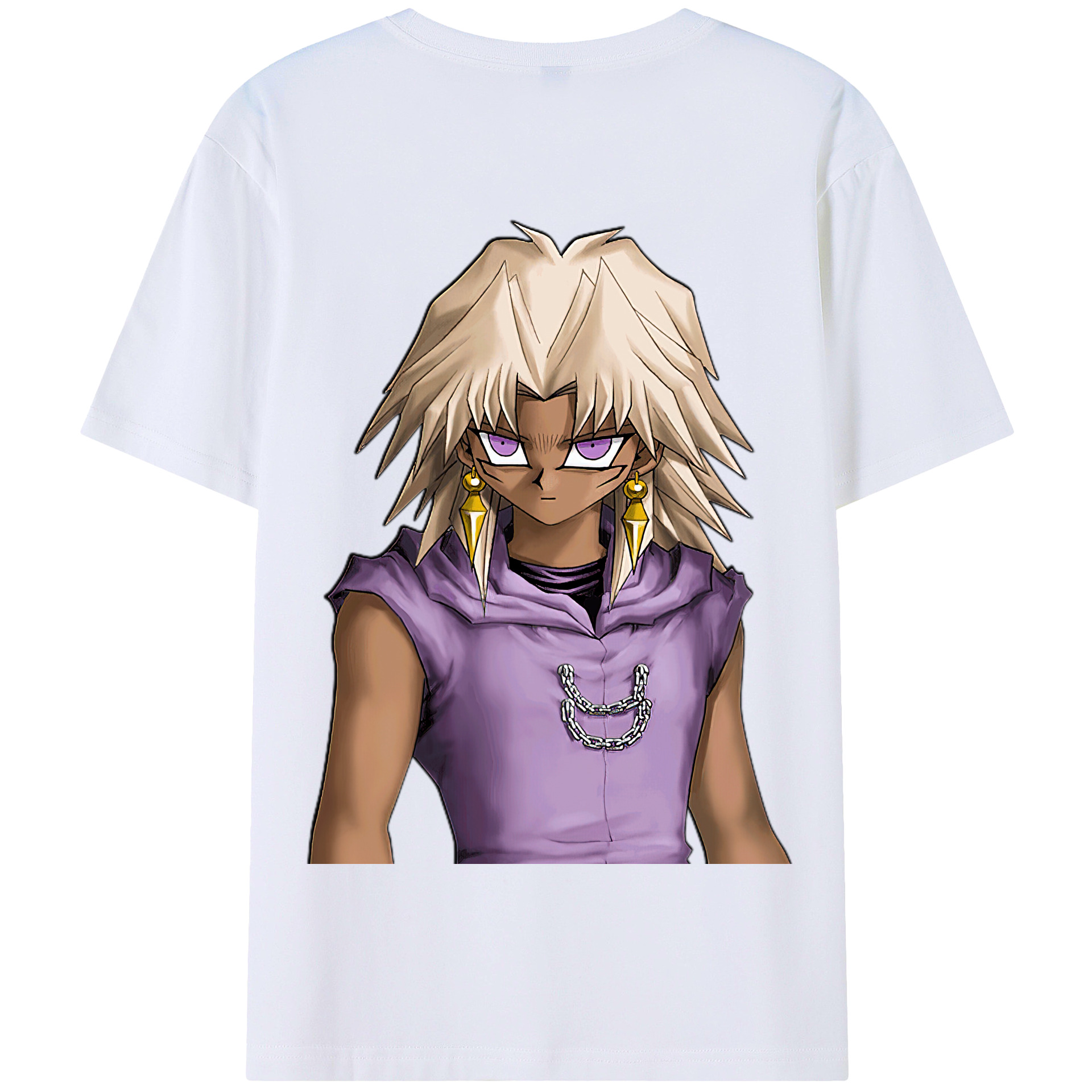 （画像用） 遊☆戯☆王 Yu-Gi-Oh! 綿100％半袖Tシャツ（背面プリント）