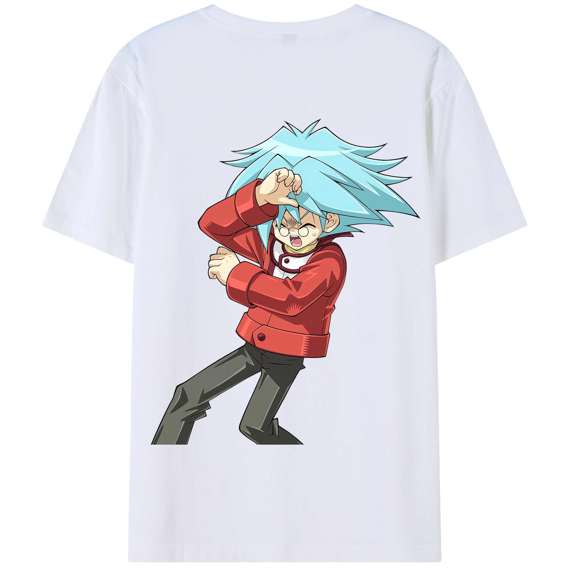 （画像用） 遊☆戯☆王 Yu-Gi-Oh! 綿100％半袖Tシャツ（背面プリント）