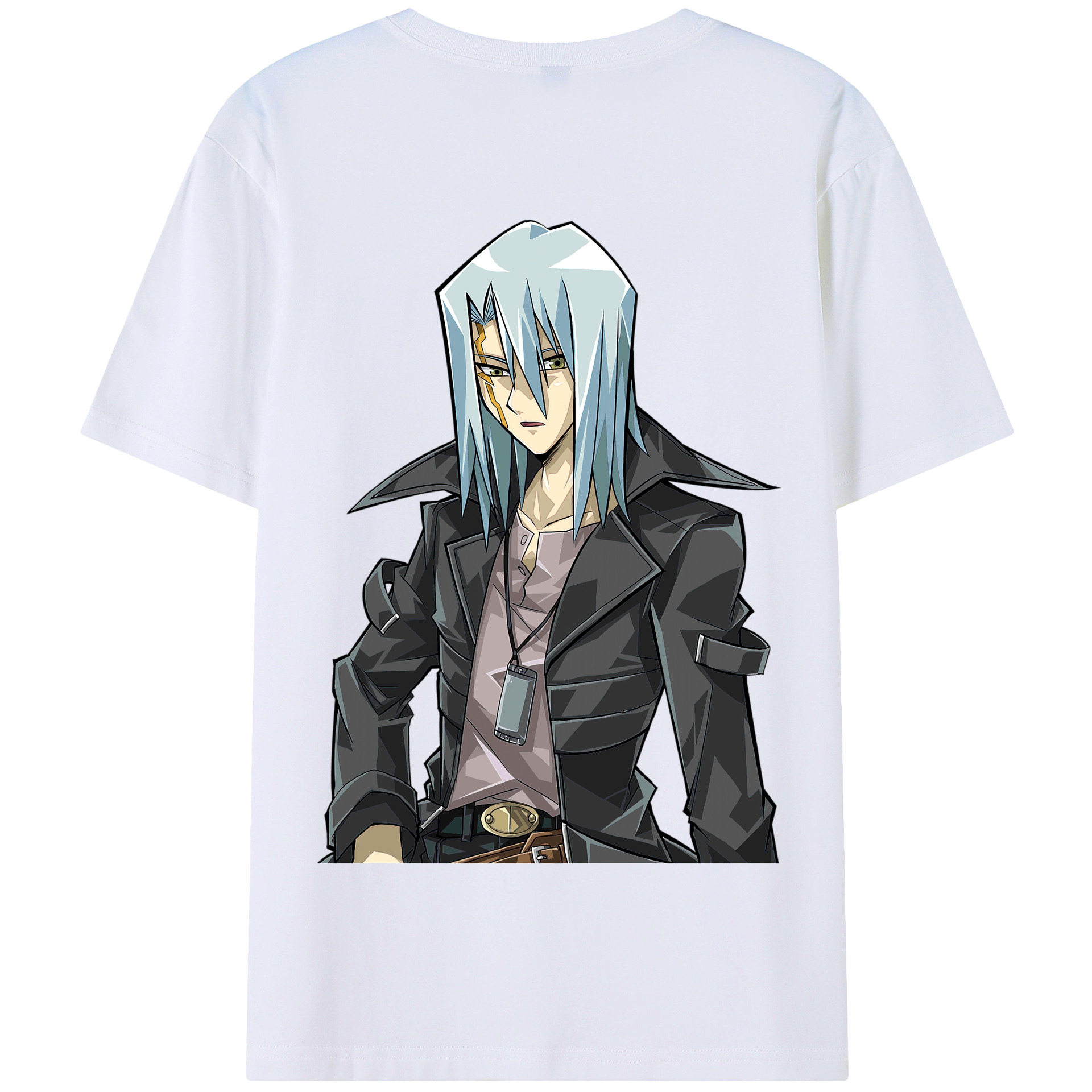 （画像用） 遊☆戯☆王 Yu-Gi-Oh! 綿100％半袖Tシャツ（背面プリント）