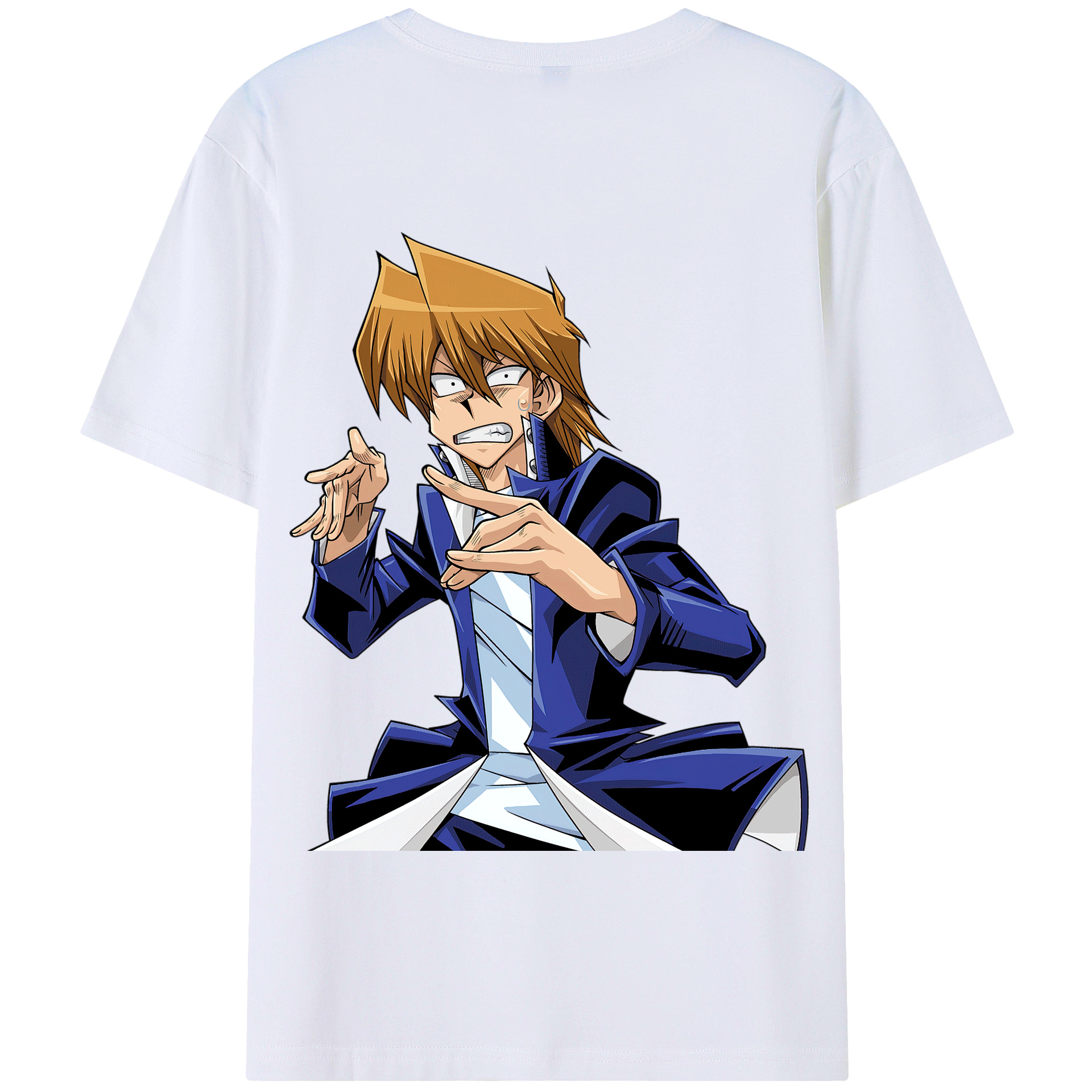 （画像用） 遊☆戯☆王 Yu-Gi-Oh! 綿100％半袖Tシャツ（背面プリント）