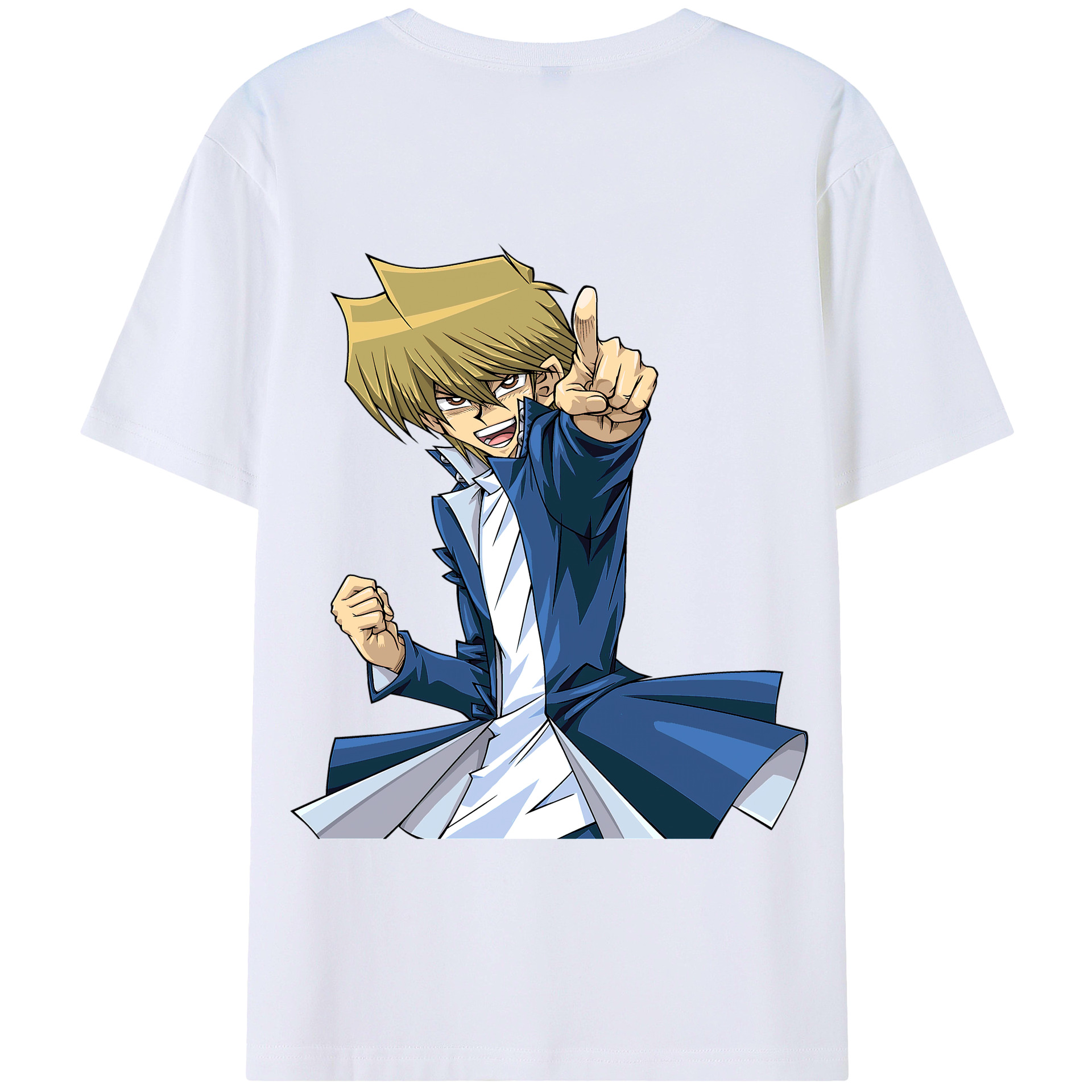 （画像用） 遊☆戯☆王 Yu-Gi-Oh! 綿100％半袖Tシャツ（背面プリント）
