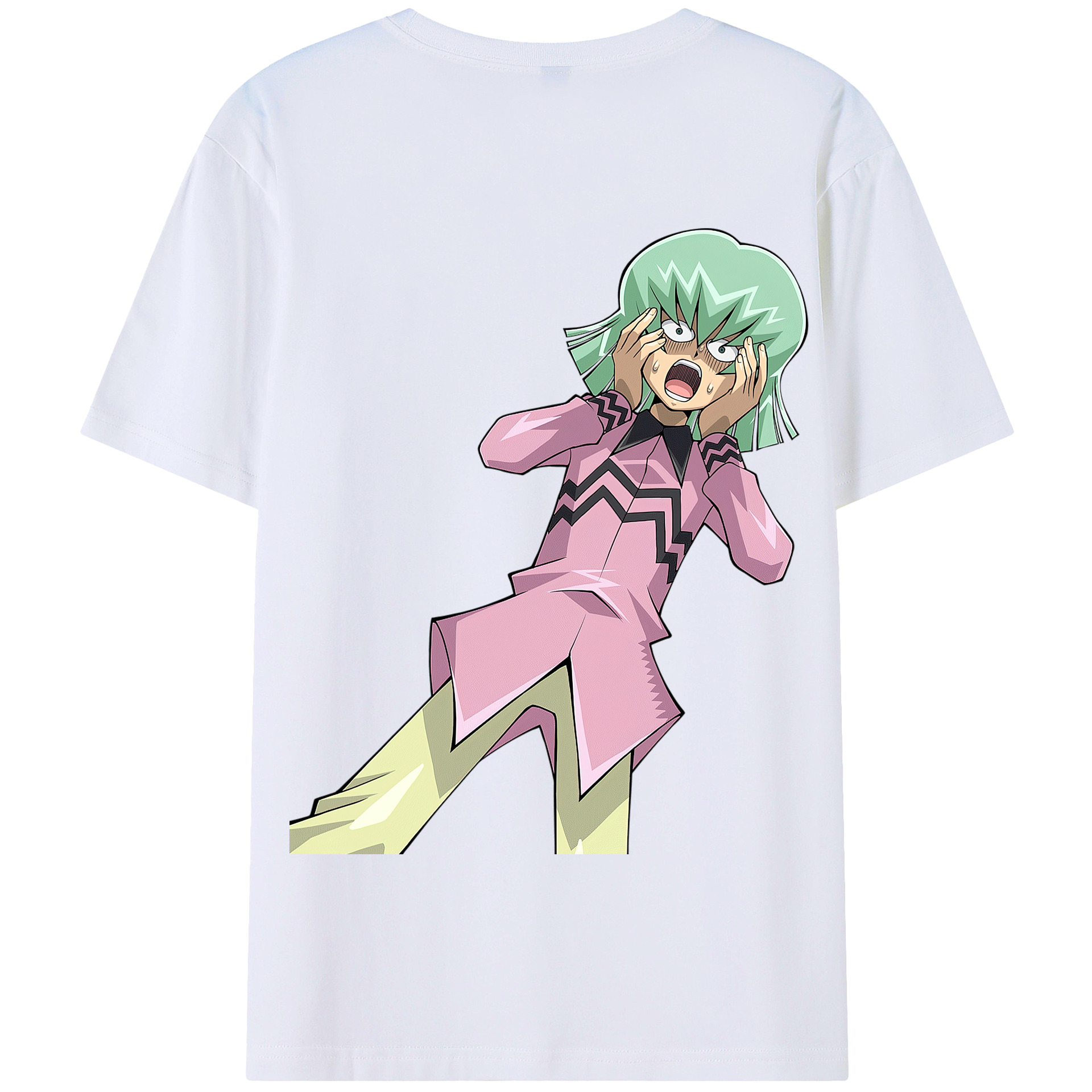 （画像用） 遊☆戯☆王 Yu-Gi-Oh! 綿100％半袖Tシャツ（背面プリント）