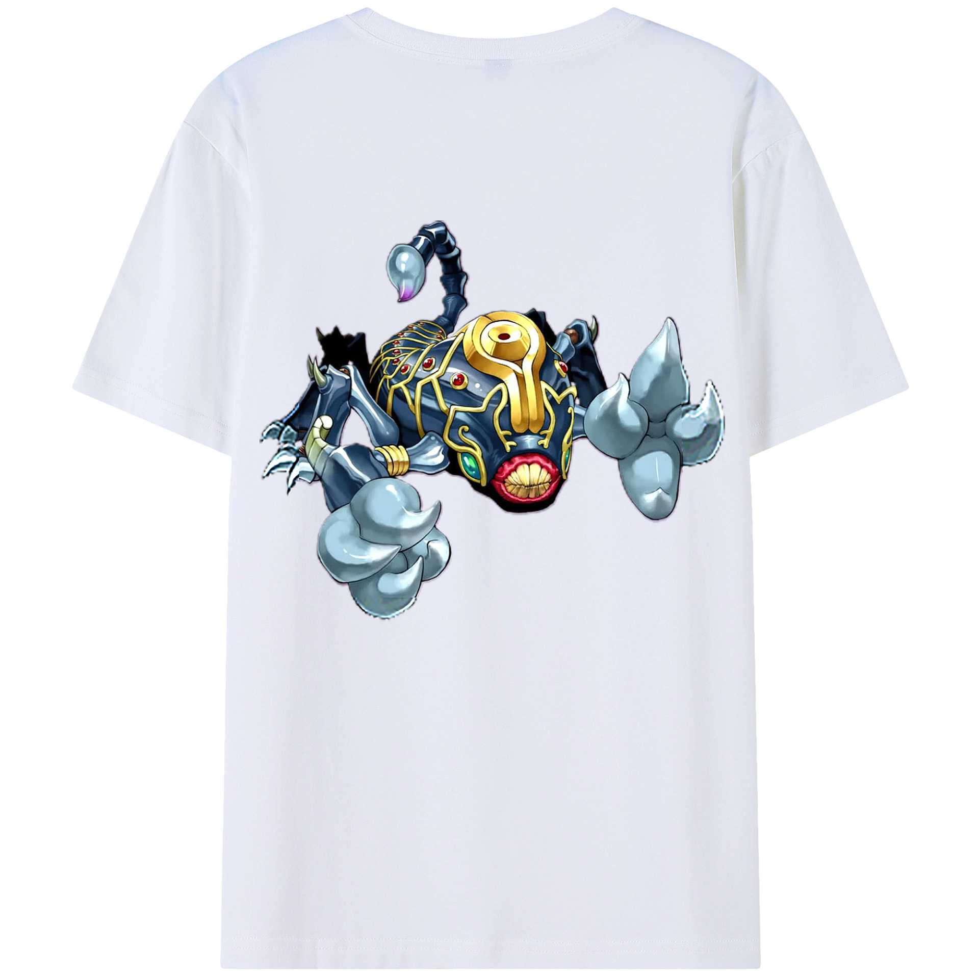 （画像用） 遊☆戯☆王 Yu-Gi-Oh! 綿100％半袖Tシャツ（背面プリント）