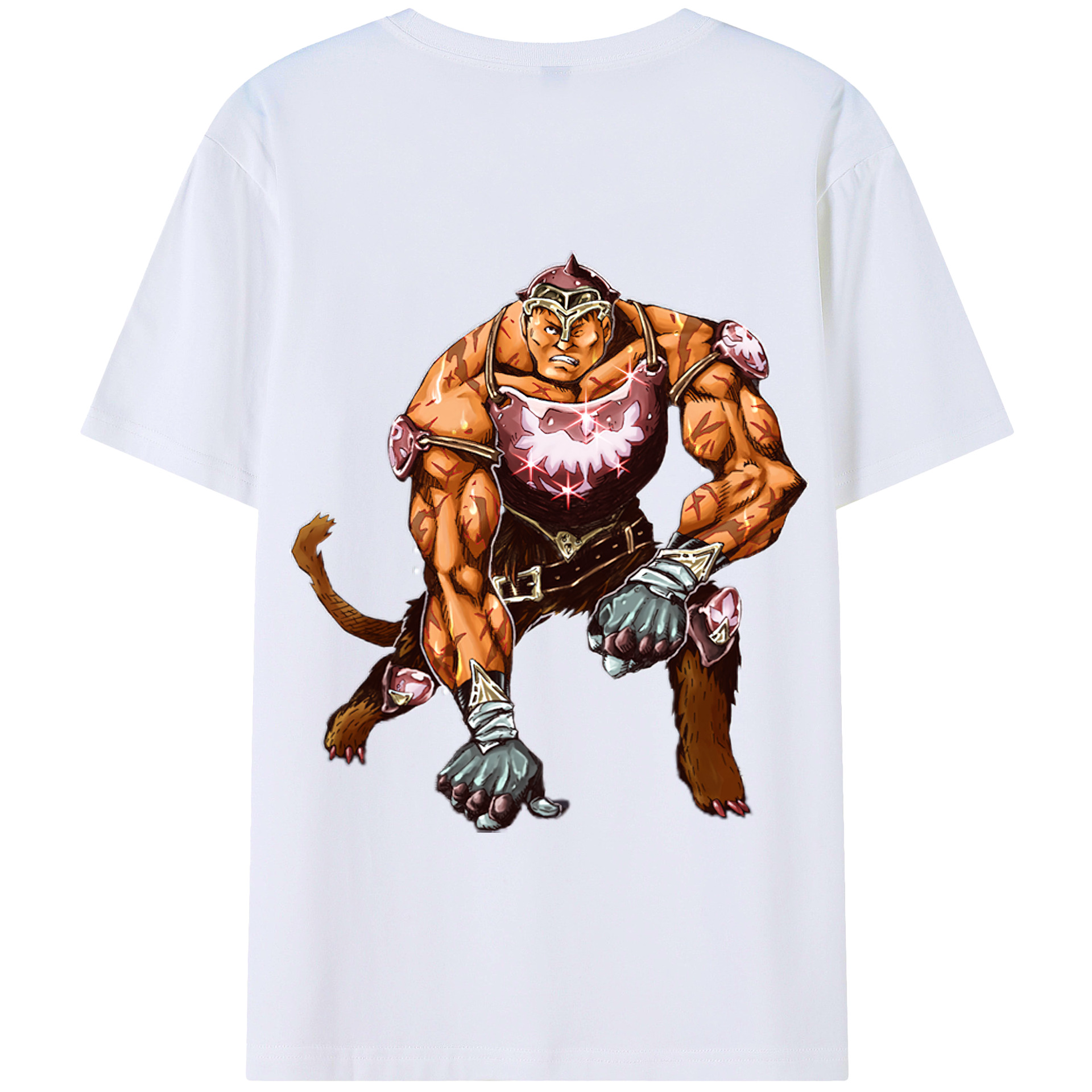 （画像用） 遊☆戯☆王 Yu-Gi-Oh! 綿100％半袖Tシャツ（背面プリント）
