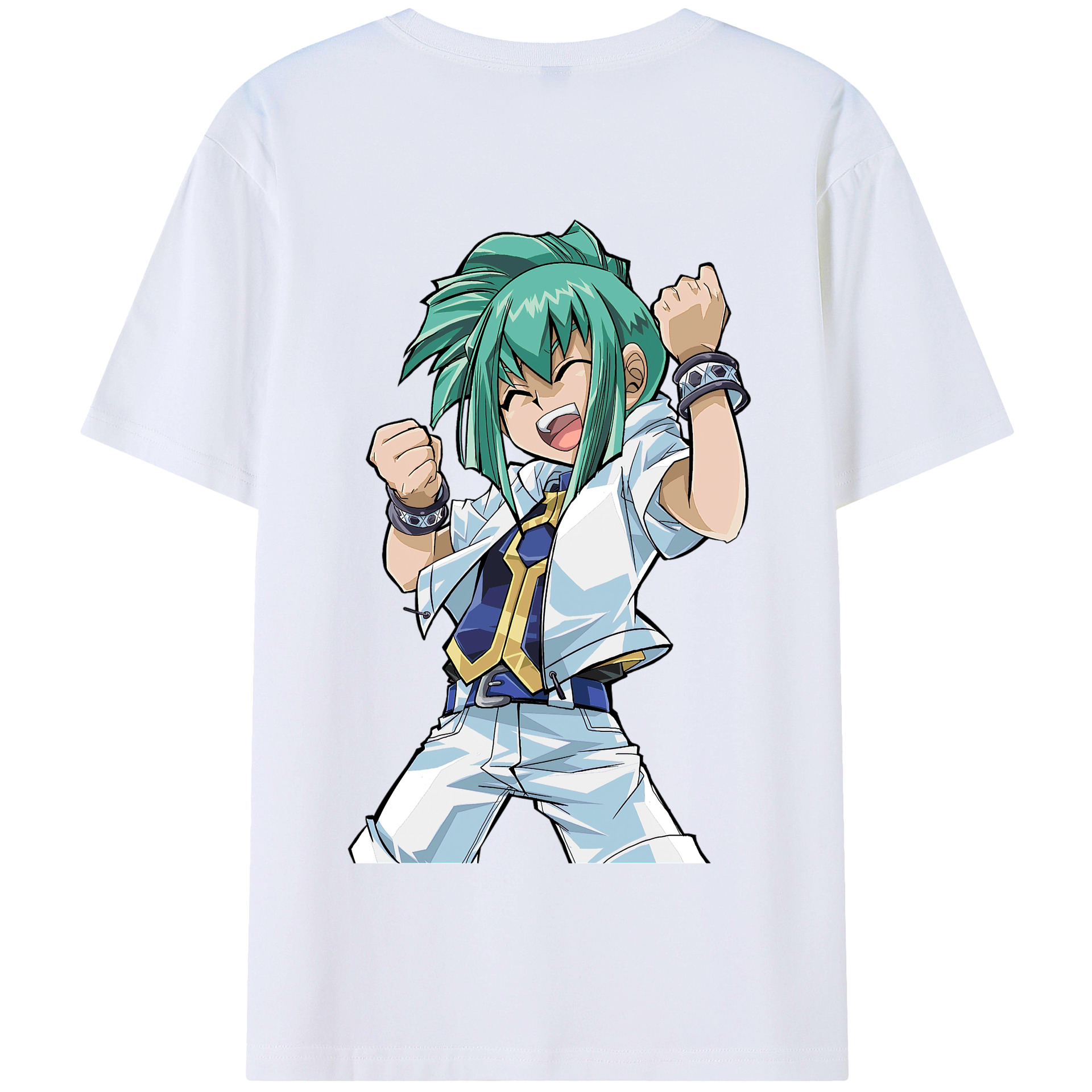 （画像用） 遊☆戯☆王 Yu-Gi-Oh! 綿100％半袖Tシャツ（背面プリント）