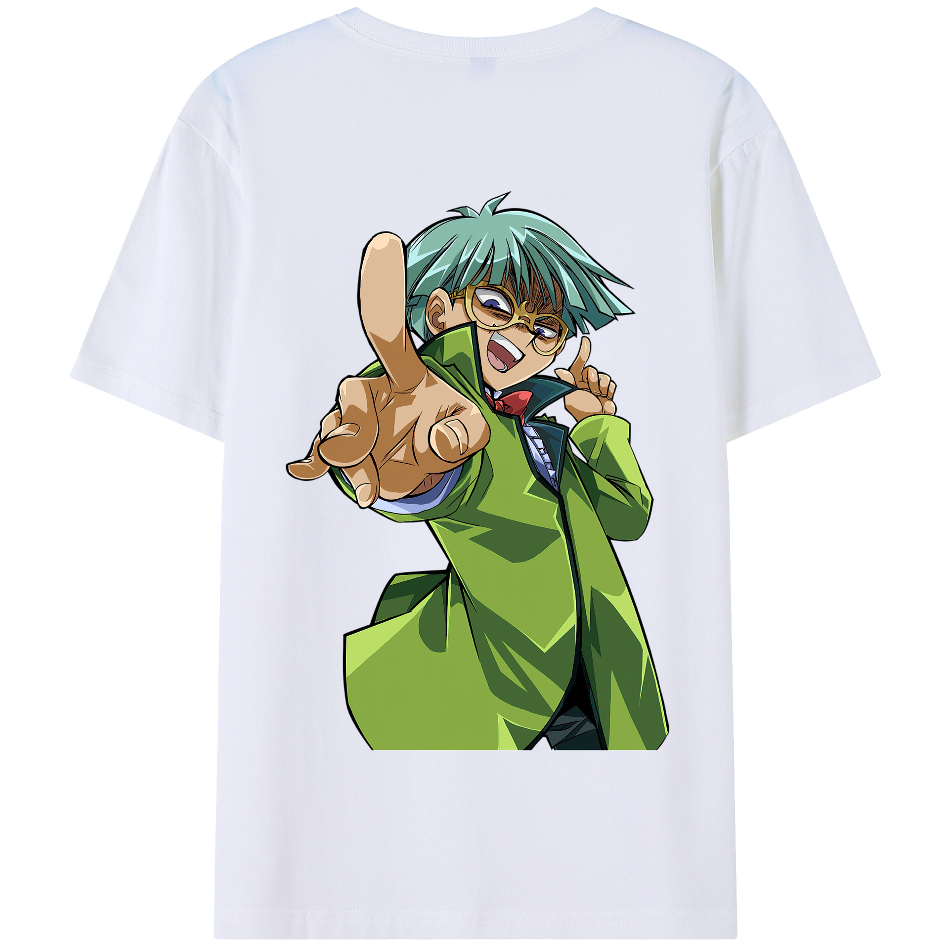 （画像用） 遊☆戯☆王 Yu-Gi-Oh! 綿100％半袖Tシャツ（背面プリント）